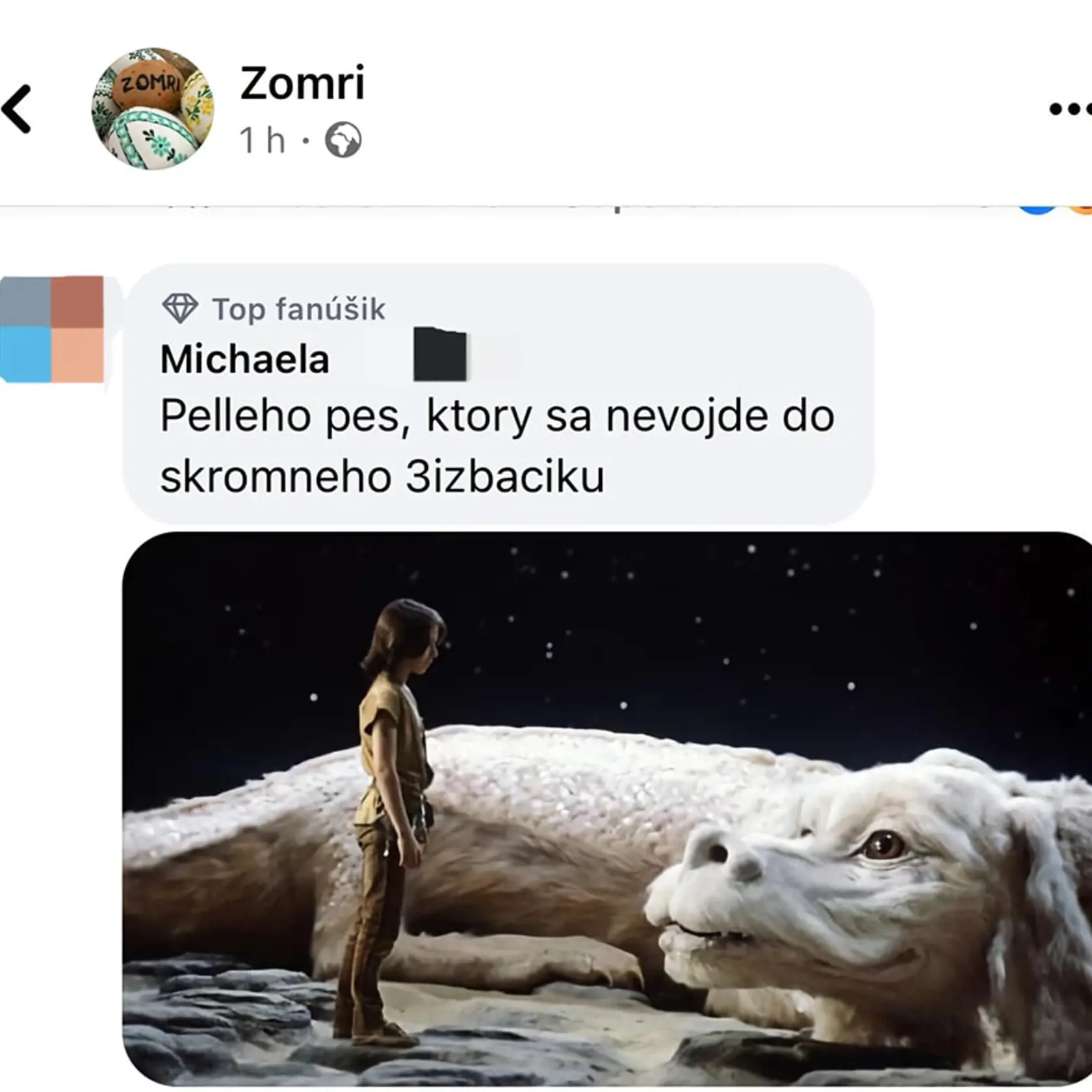 A opäť v hlavnej úlohe štvornohý kamarát Petra Pellegriniho - Gery. Jedine, žeby to bol kultový chlpáč Falco z filmu Nekonečný príbeh. Aj keď zase, povedzme si to rovno, celé to môže byť iba zlomyseľný HOAX, pretože každý príbeh sa raz predsa skončí....