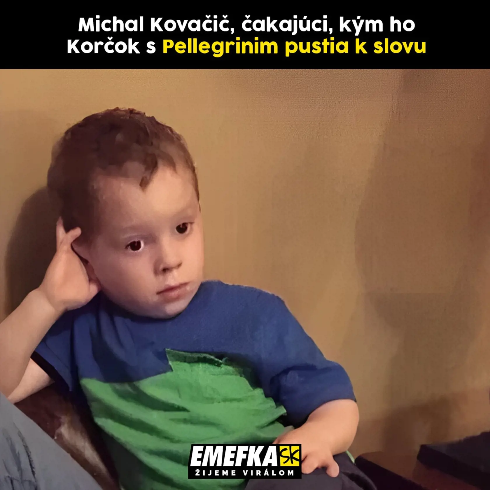 Aj vtipkári uznávajú, zdá sa, že počas televíznych debát to nemal ľahké ani známy moderátor Michal Kovačič. Dostať sa k slovu bola fuška neraz aj pre neho.