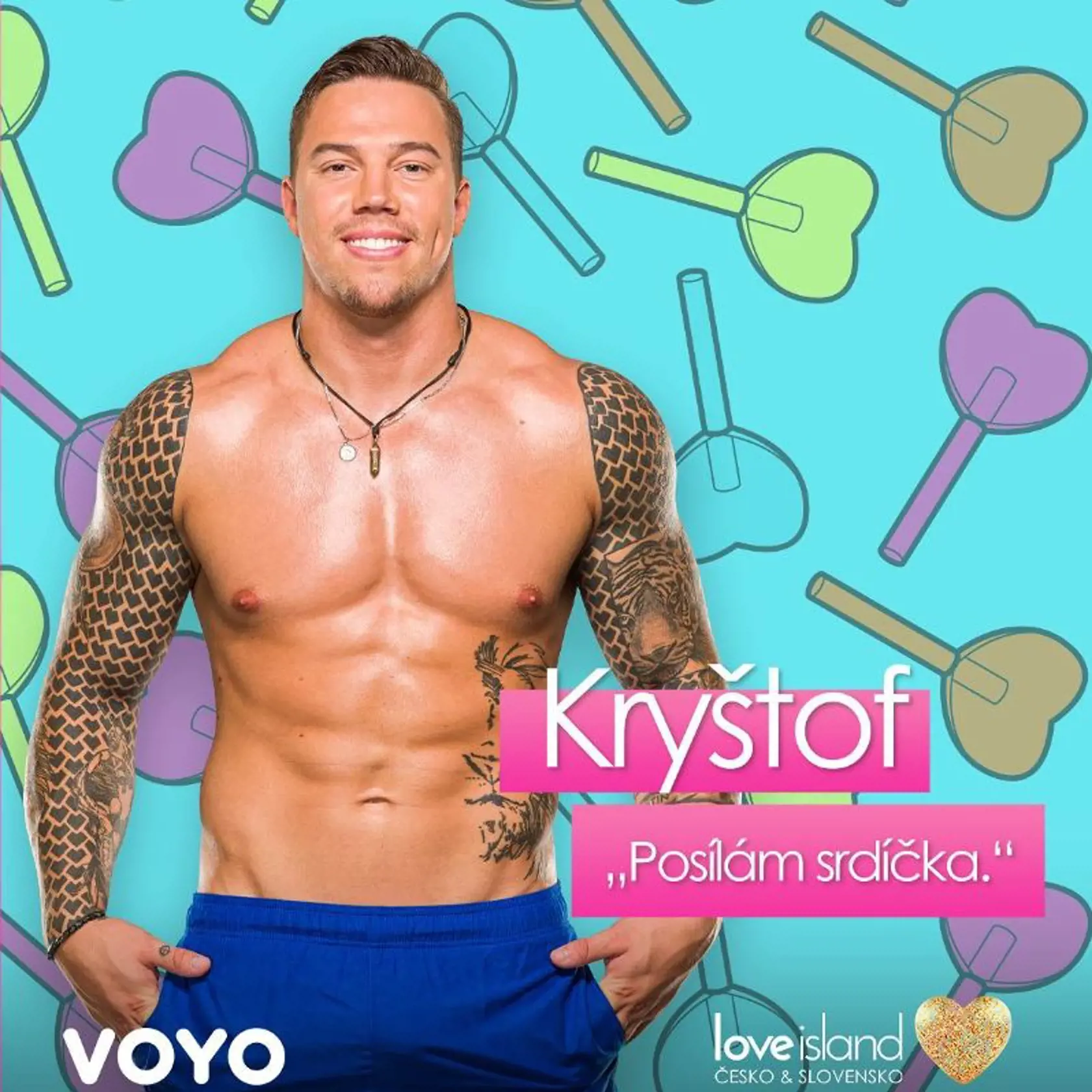 Kryštof z druhej série Love Island.