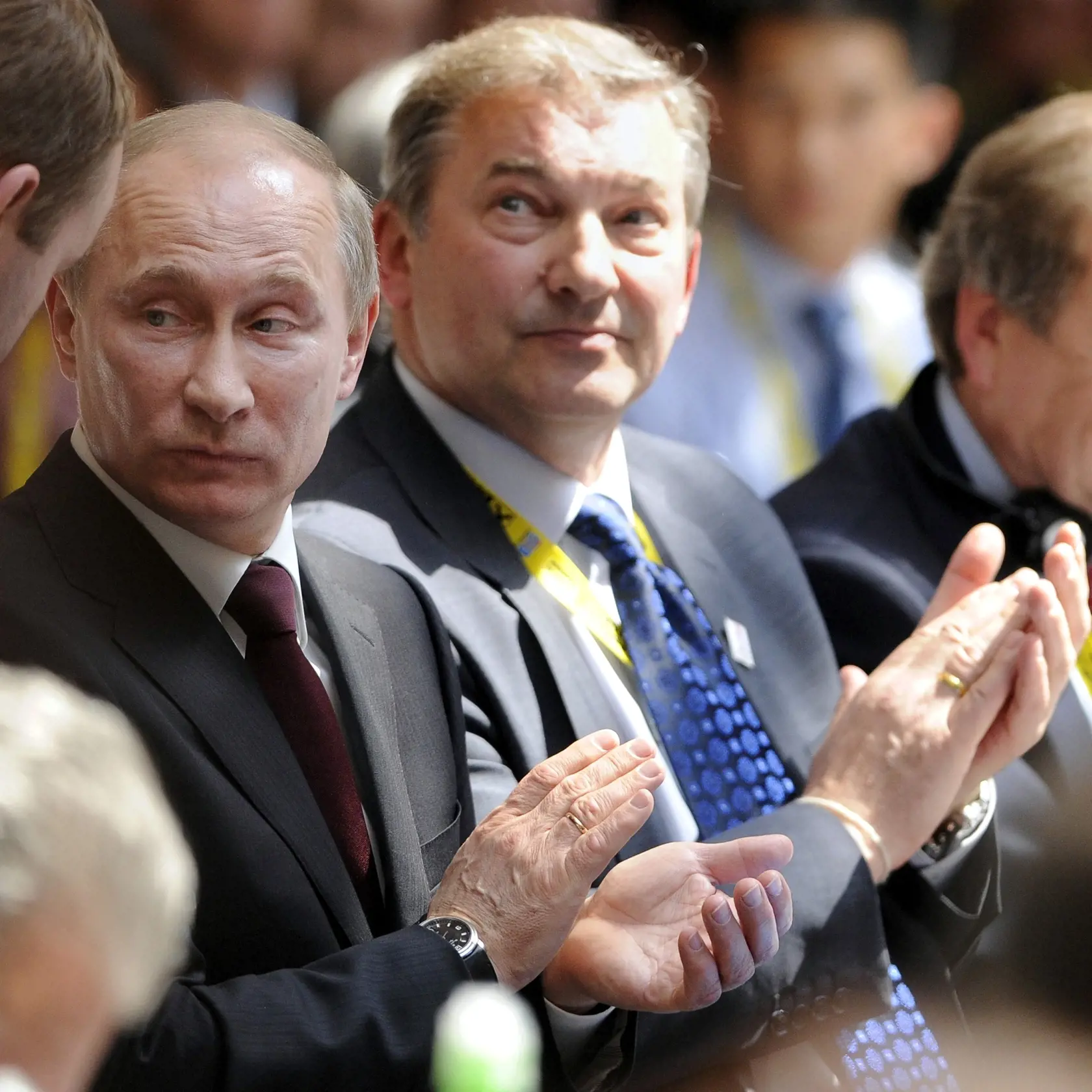 Legendárny Vladislav Treťjak v spoločnosti ruského prezidenta Vladimira Putina.
