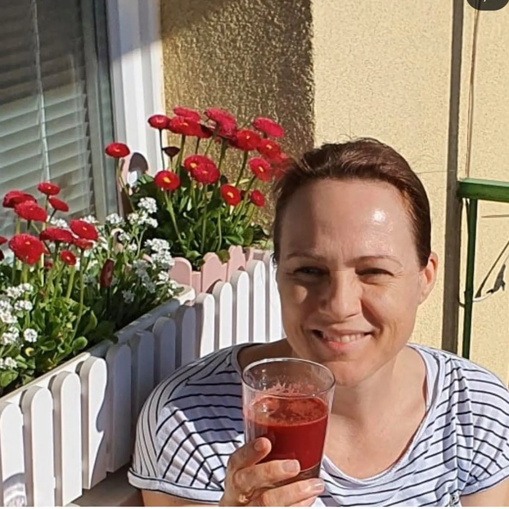 Adriana Poláková trávi najradšej čas na svojom pekne zariadenom balkóne.