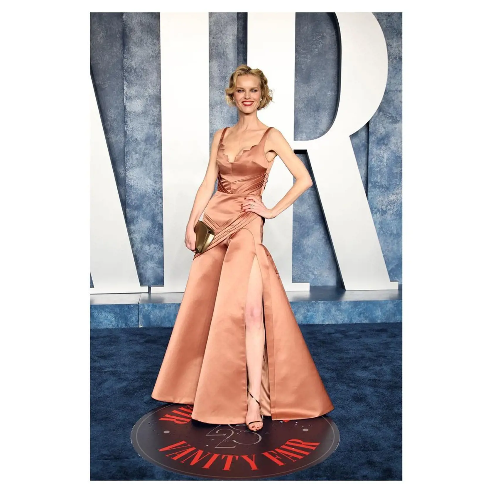 Eva Herzigová na párty organizovanej po udeľovaní Oscarov