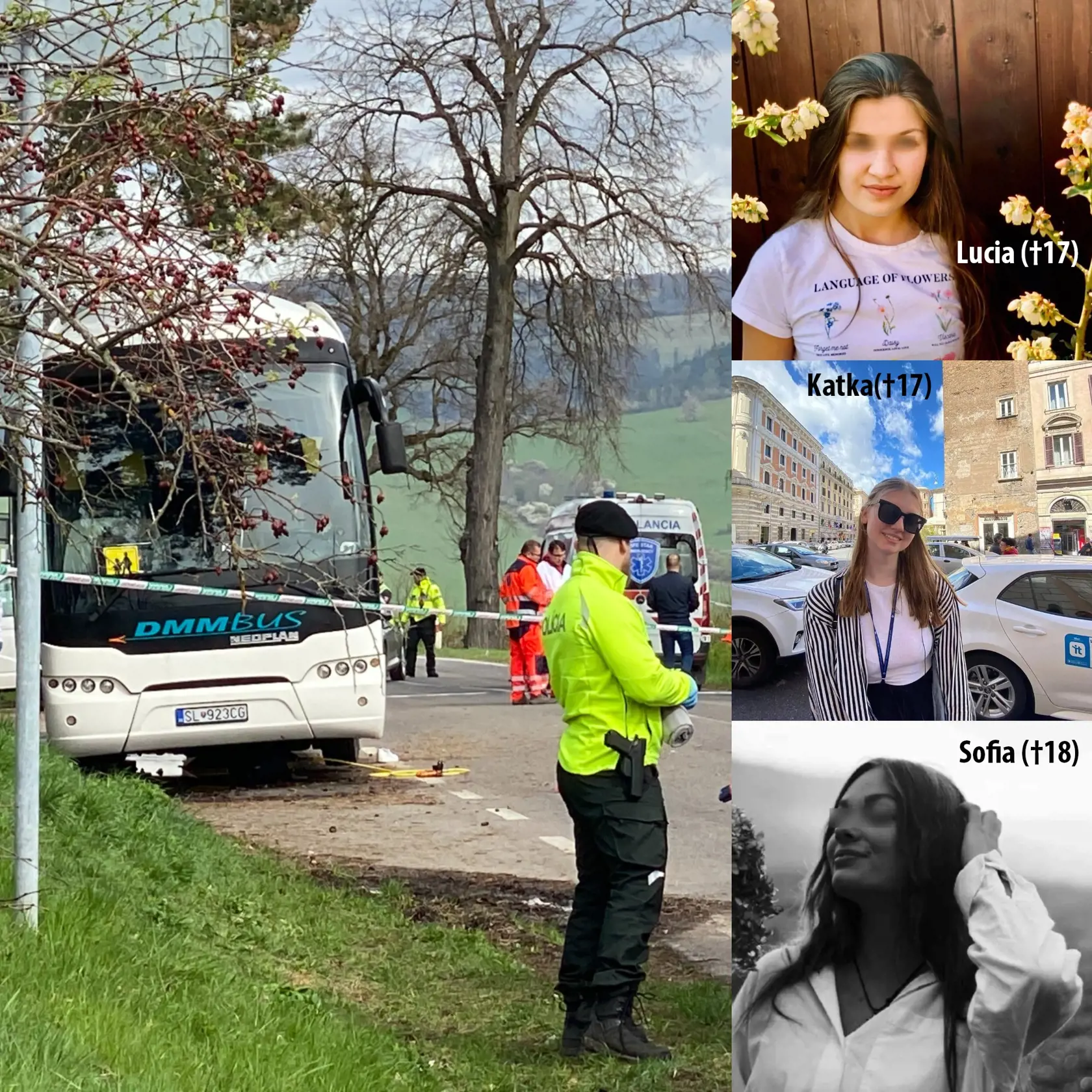 O život prišli tri mladé dievčatá, ktoré mali celý život pred sebou.