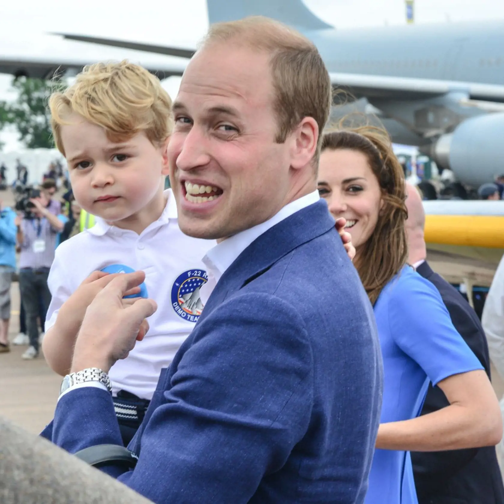 Vojvodkyňa Kate, princ William a princ George