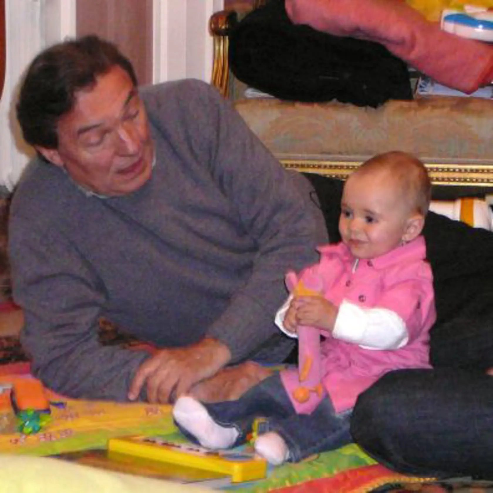 Karel Gott s dcérkou Charlotte Ellou