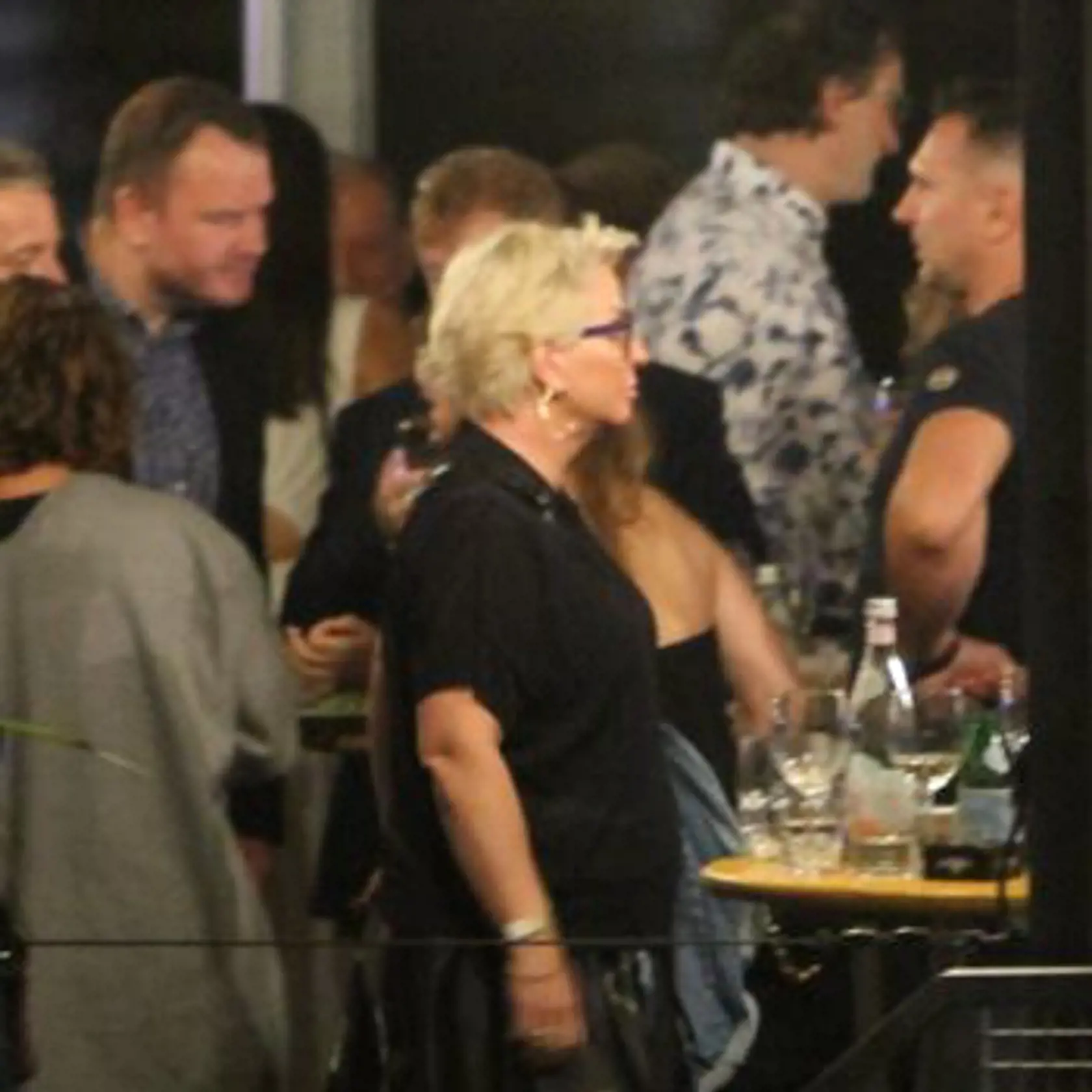 Matthias Settele zorganizoval party na nábreží Dunaja. Na snímke Wanda Hrycová.