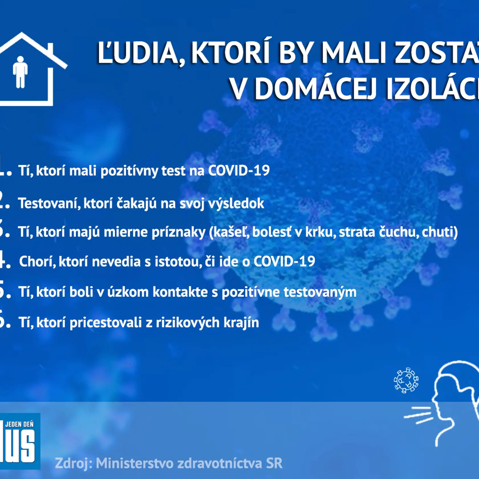 Kto má ostať doma v karanténe?