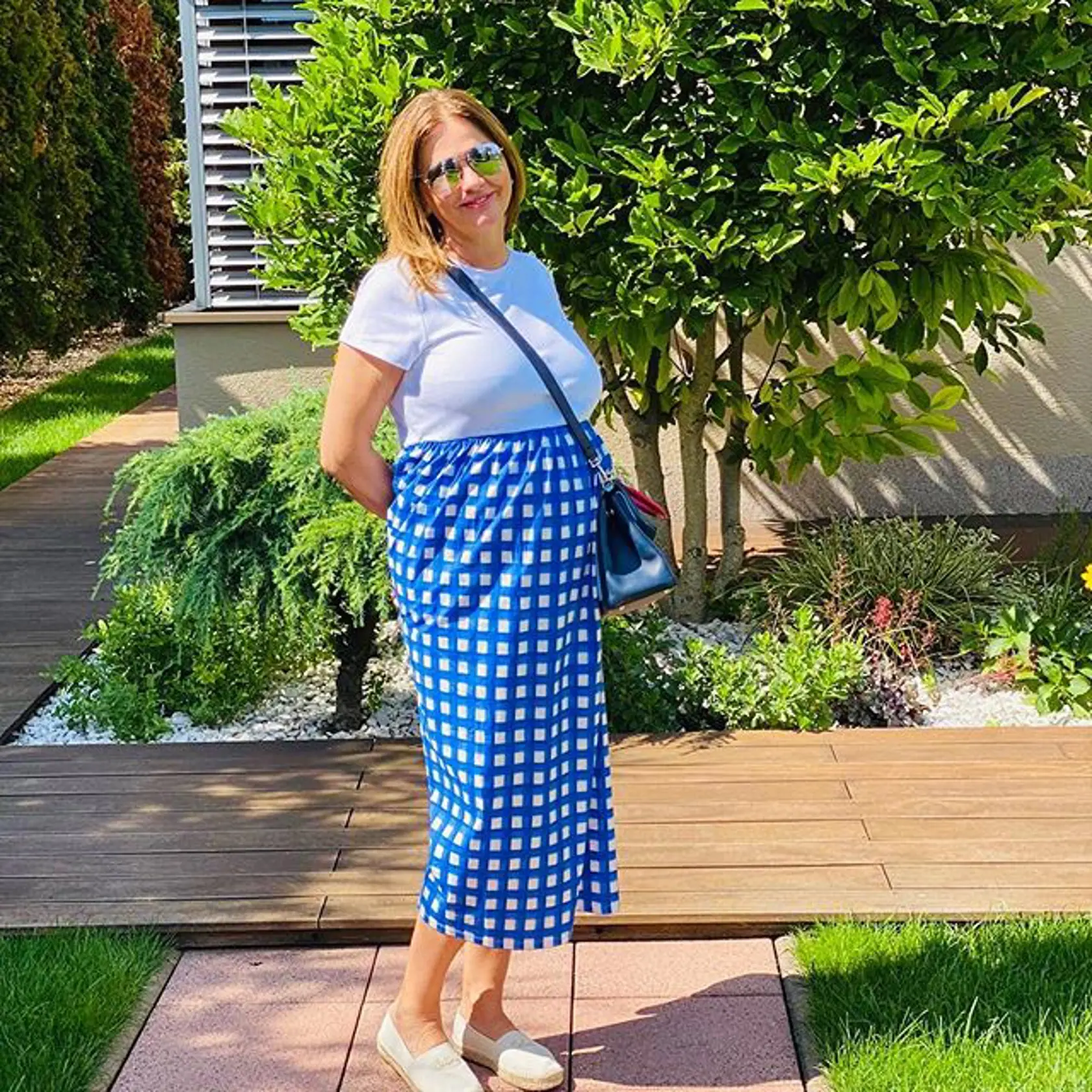 Takto pekne sa zaguľaťuje. Lea sa vraj v brušku poriadne vrtí.