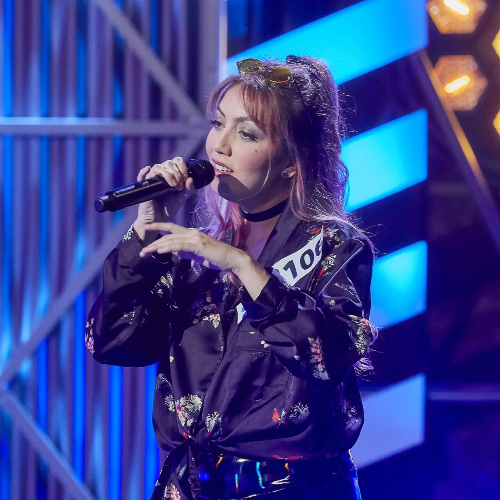 Súťažiaca Marina Laduda.
