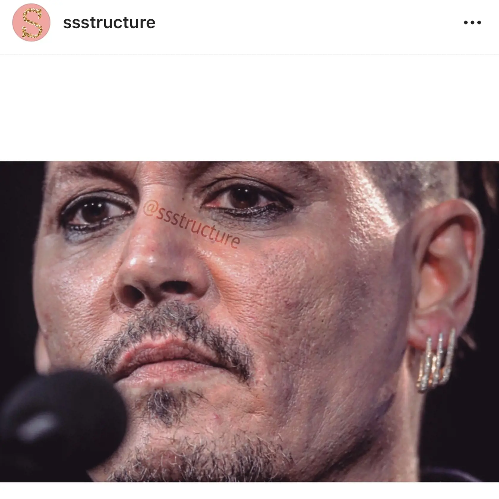 Herec Johnny Depp.