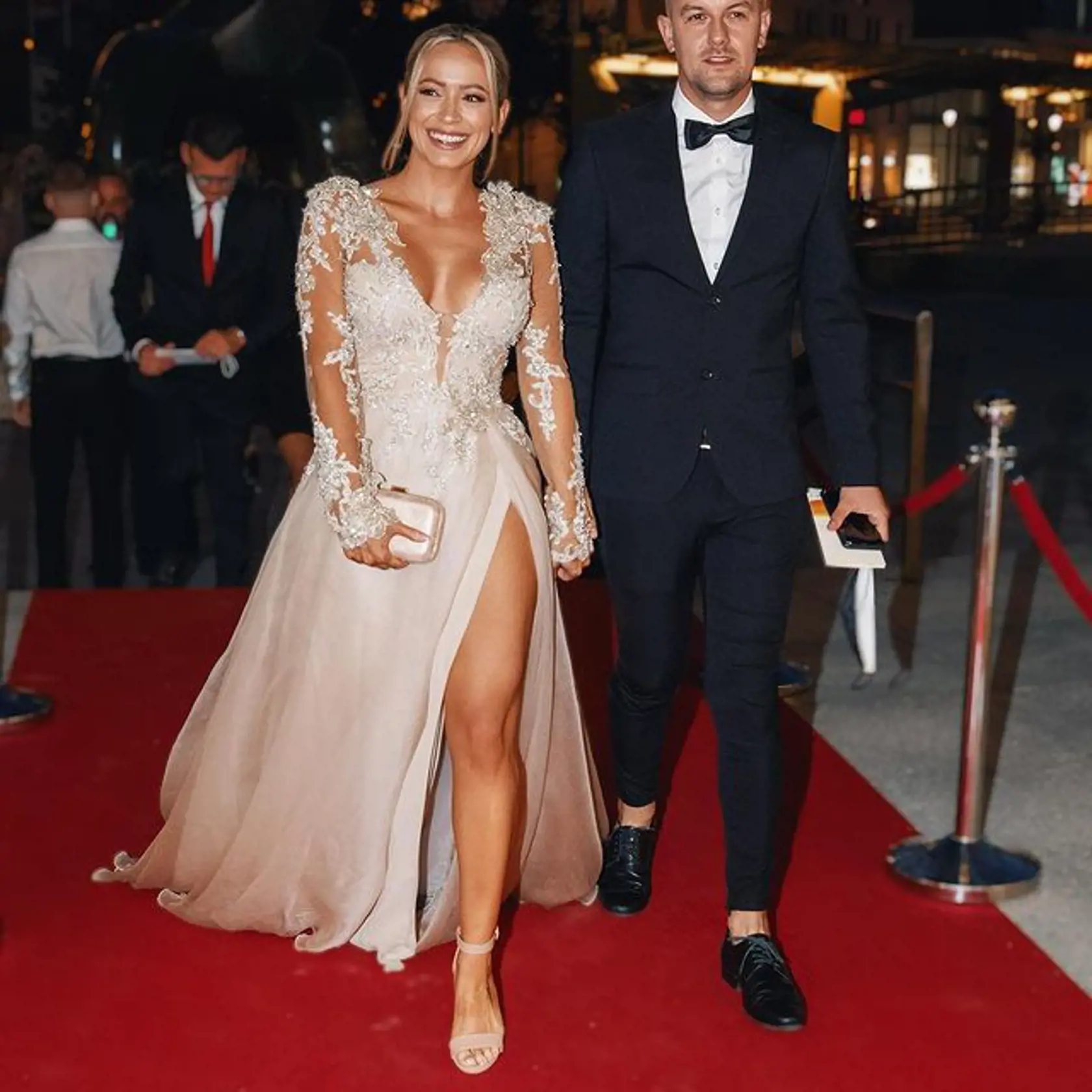 Dominika Mirgová s manželom