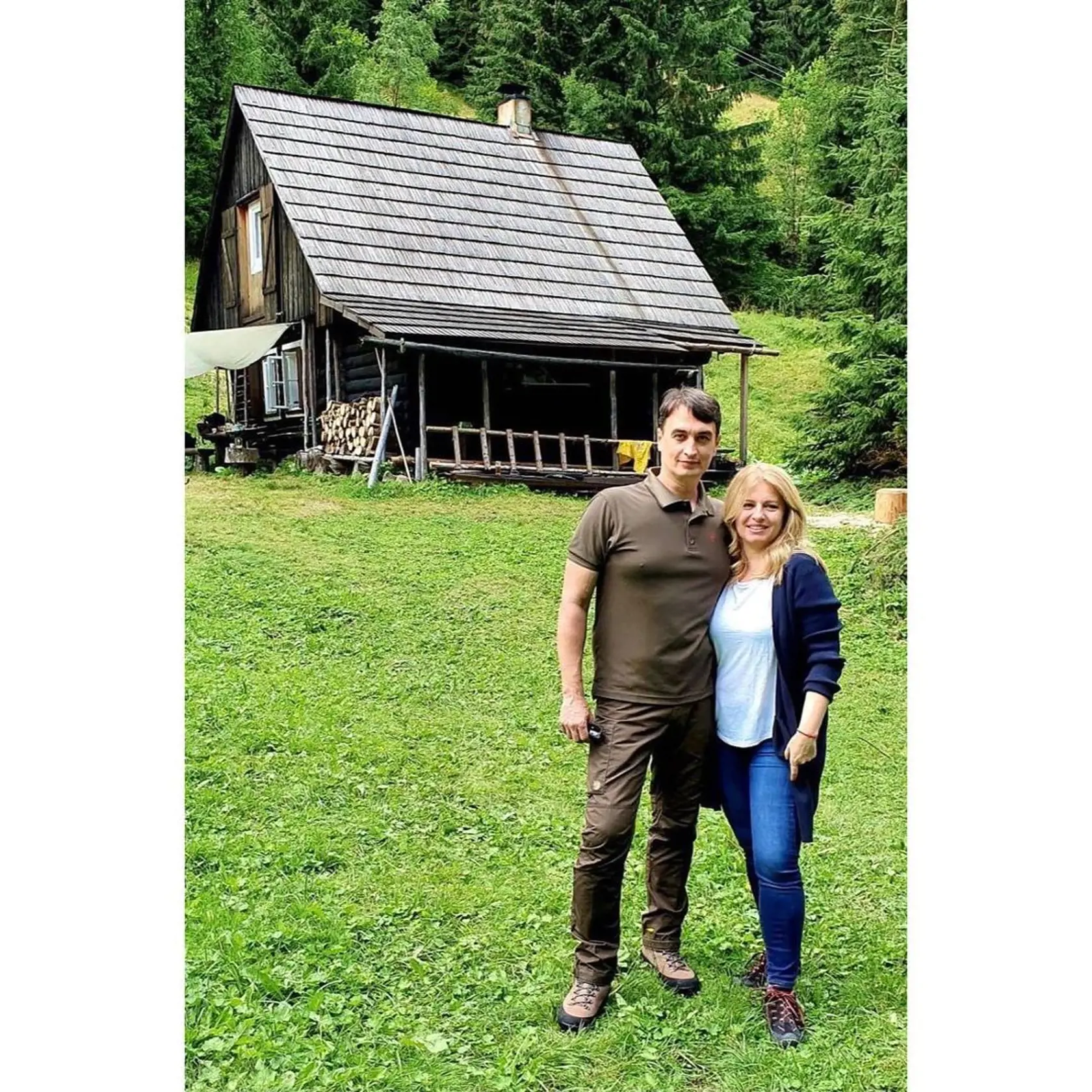 Zuzana Čaputová a Juraj Rizman na dovolenke.