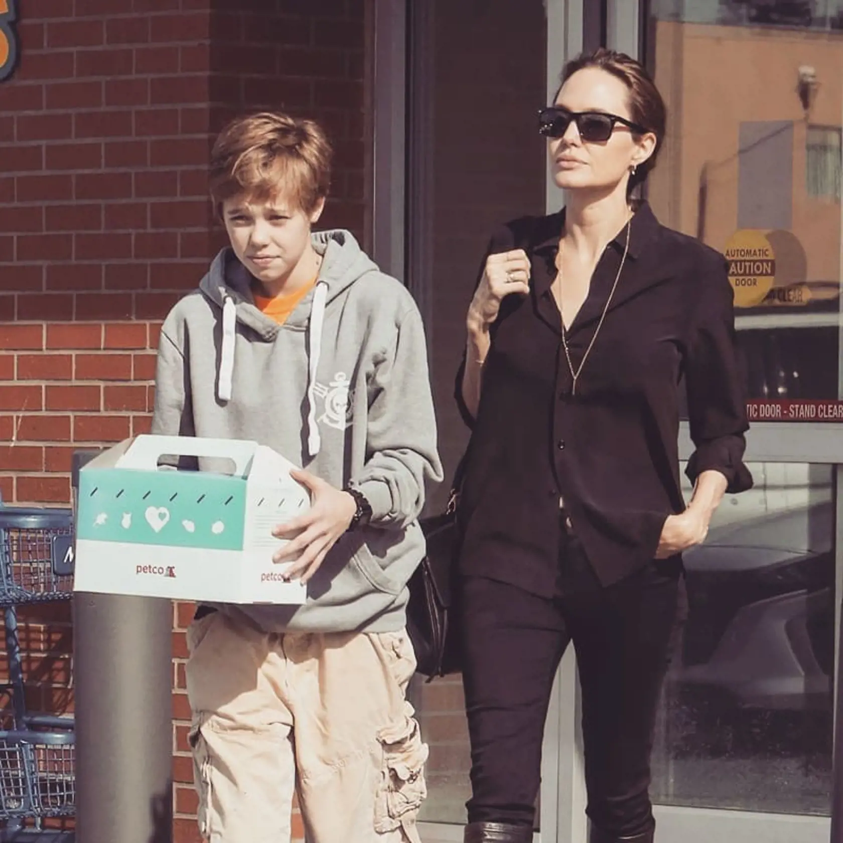 Shiloh Jolie-Pitt a Angelina.