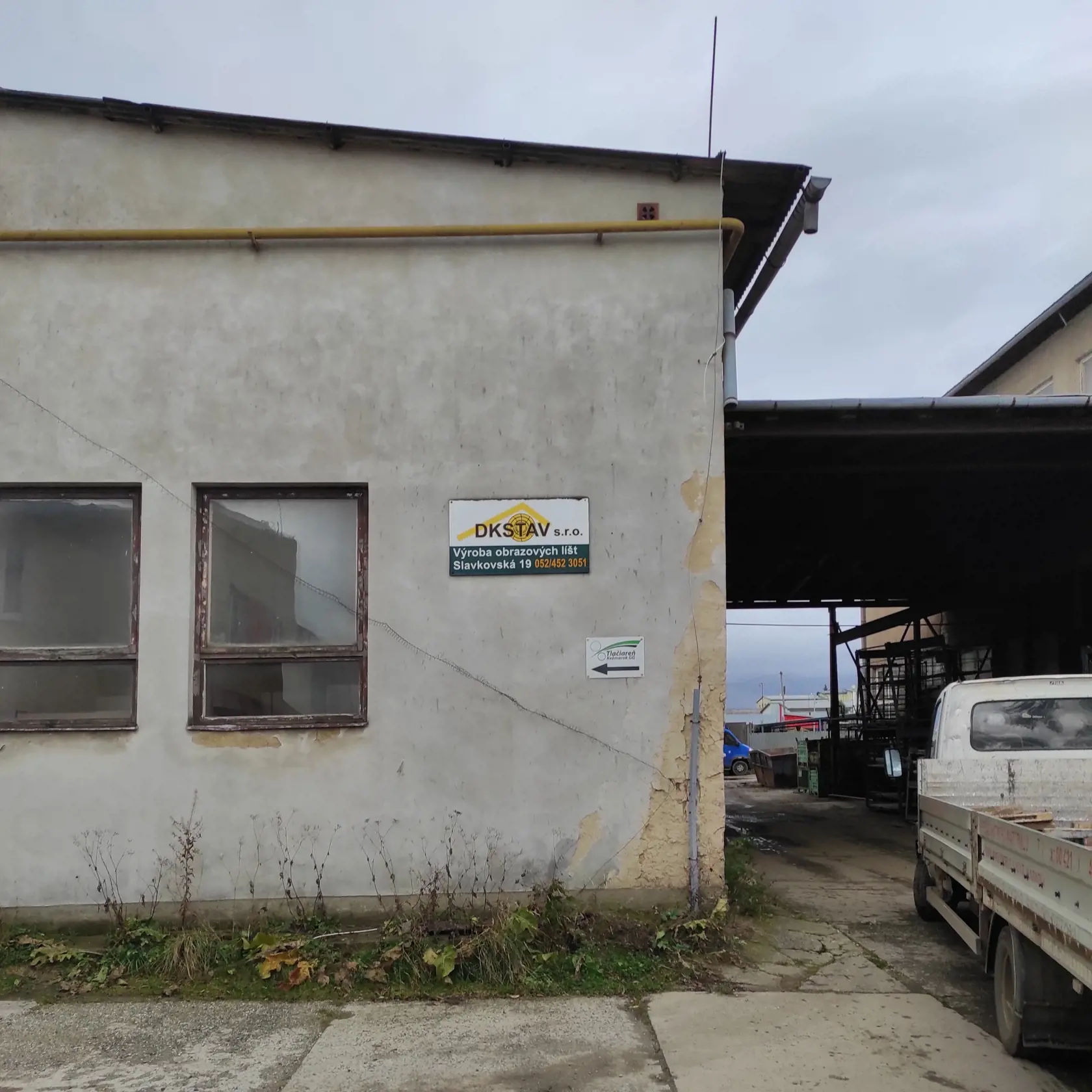 Bývalý výrobný podnik P. Kušníra.