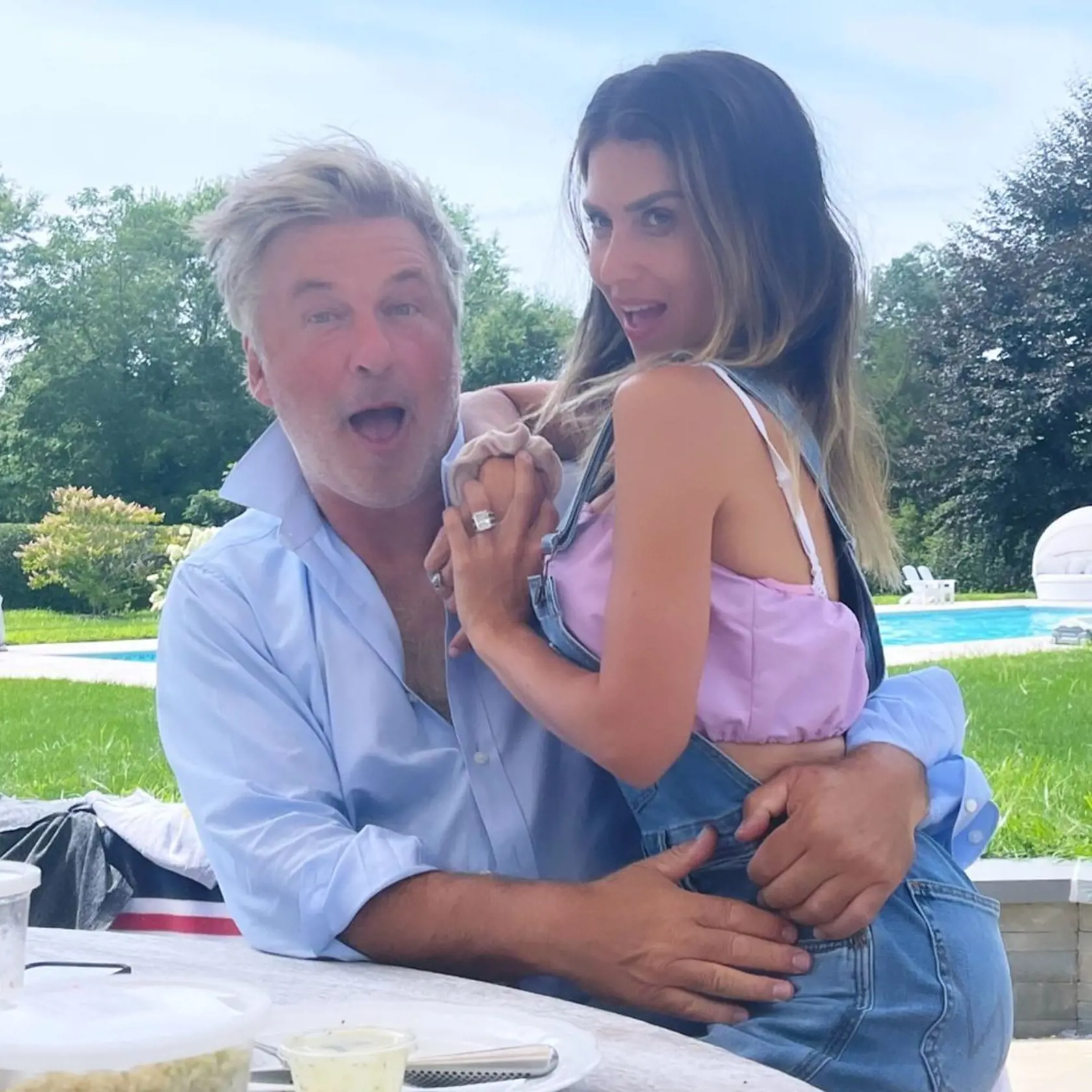 Alec Baldwin a Hilaria