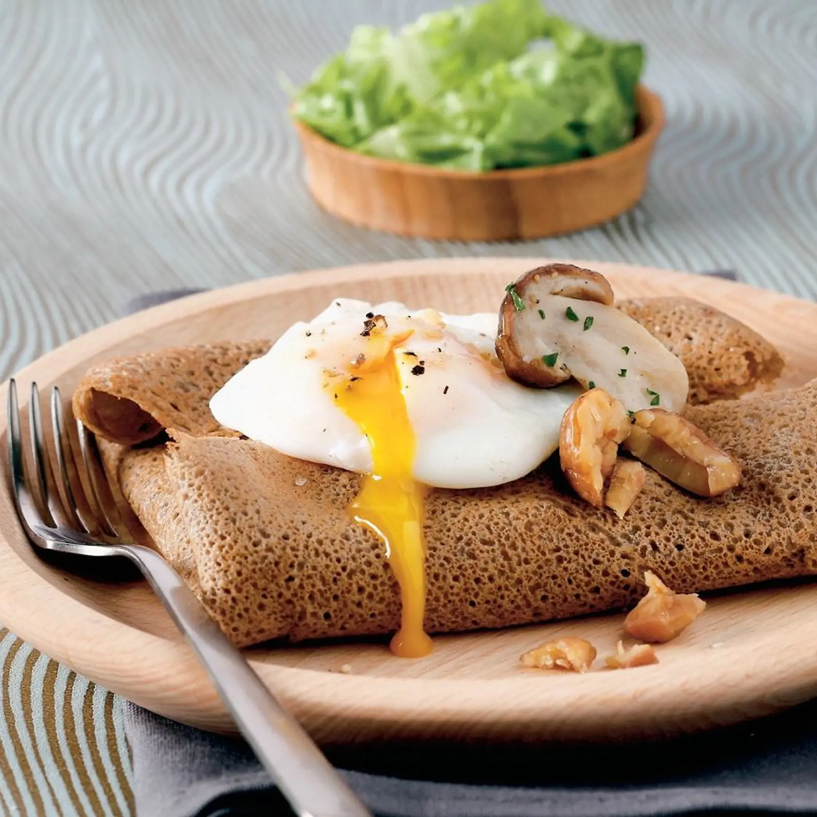 Pohánkové palacinky s dubákmi