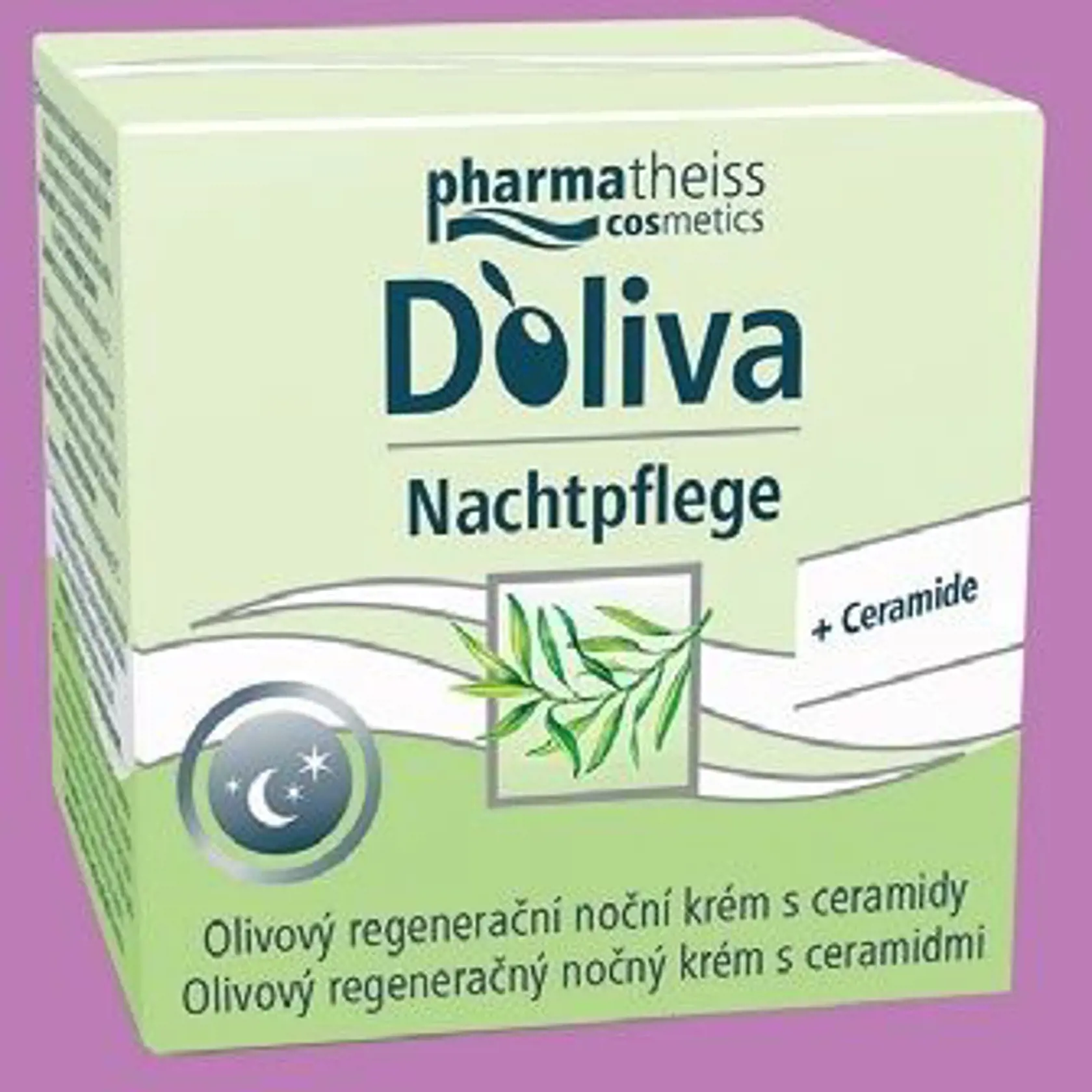 Olivový regeneračný nočný krém s ceramidmi,