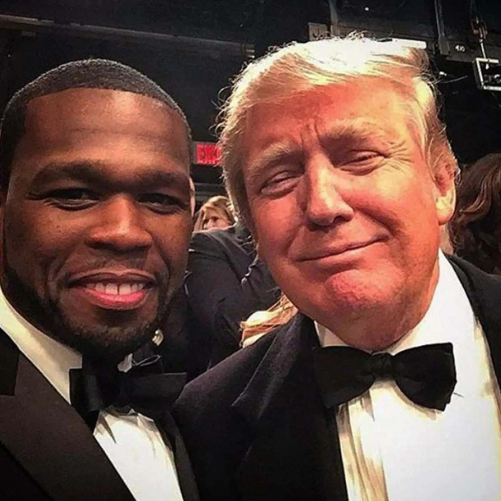50 Cent a Donald Trump.