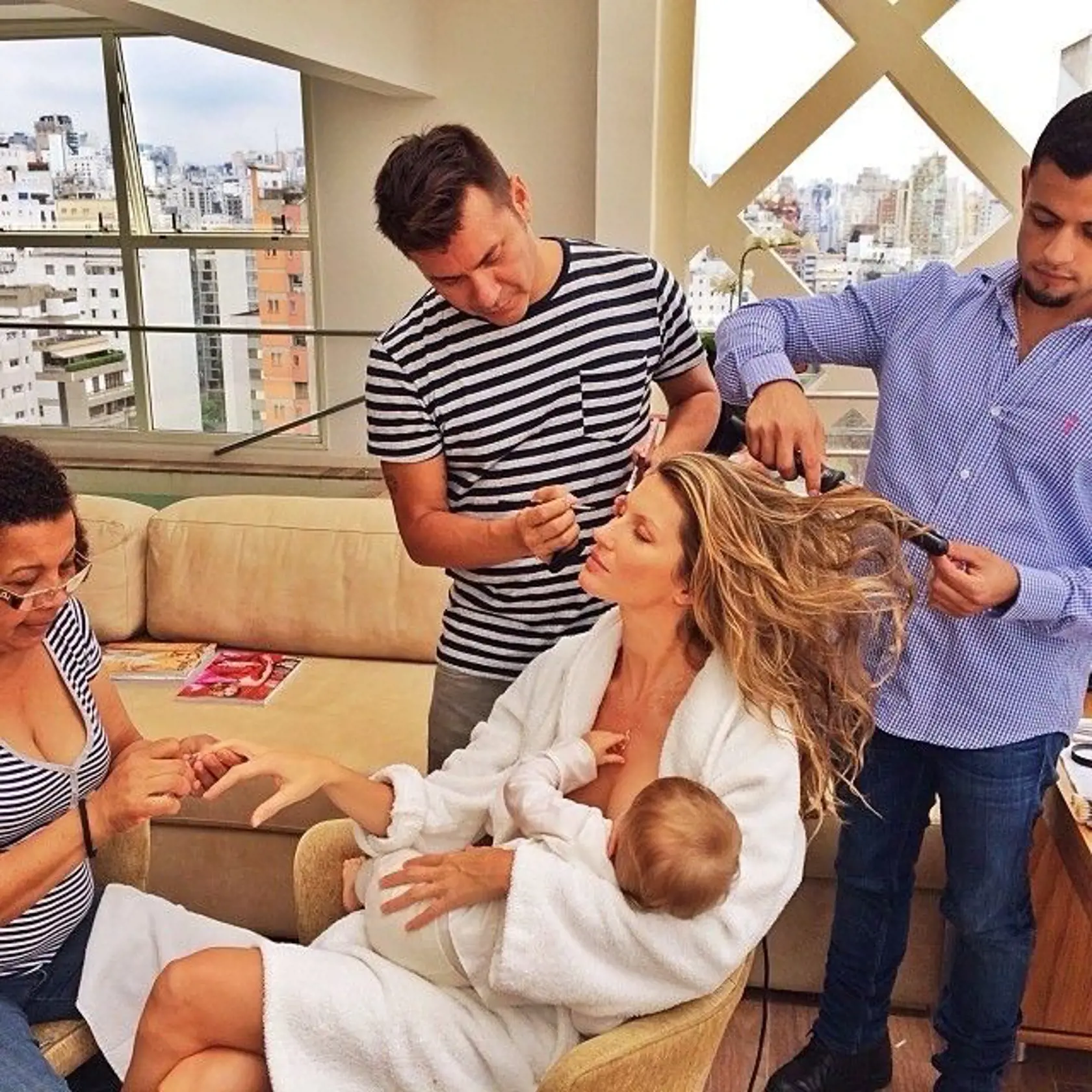 Supermodelka a dvojnásobná matka Gisele Bündchen