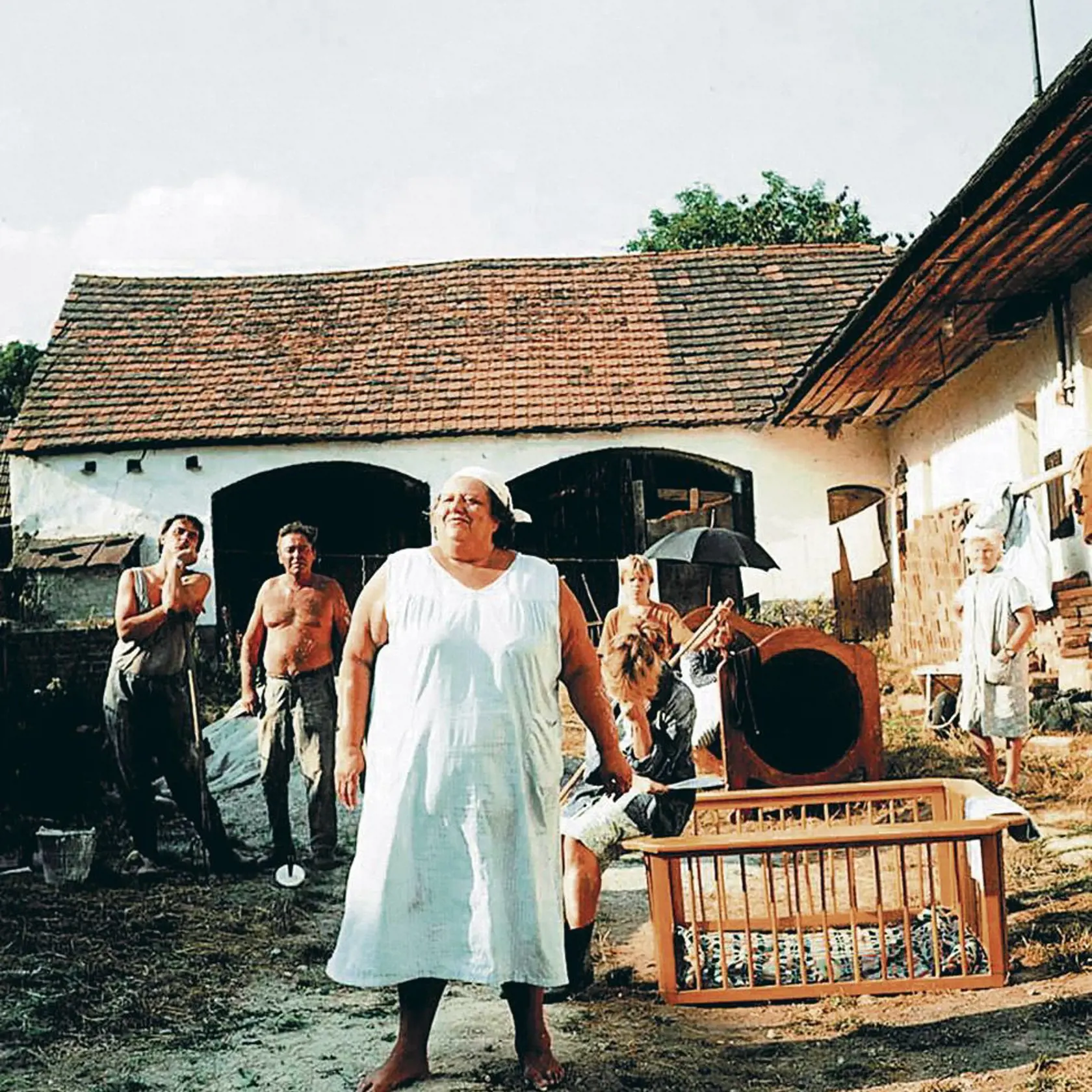Závěrečná scéna z filmu Slunce, seno, erotia