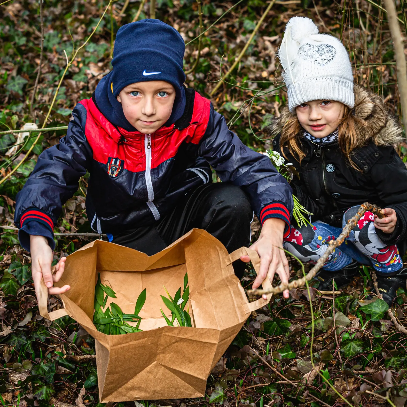 Lilien (4) a Lukáš (10) sa tešili z každého nového náleziska.