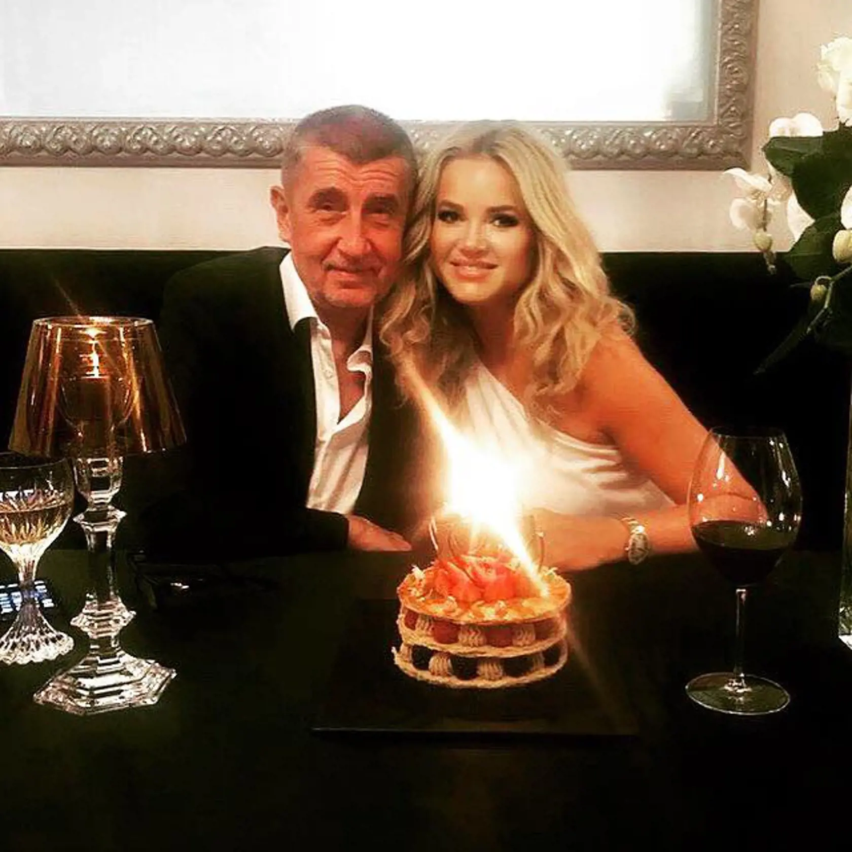 Babišovci oslávili prvé výročie svadby. Vo vzťahu, vyzerá to tak, bola vždy aktívnejšia Monika.