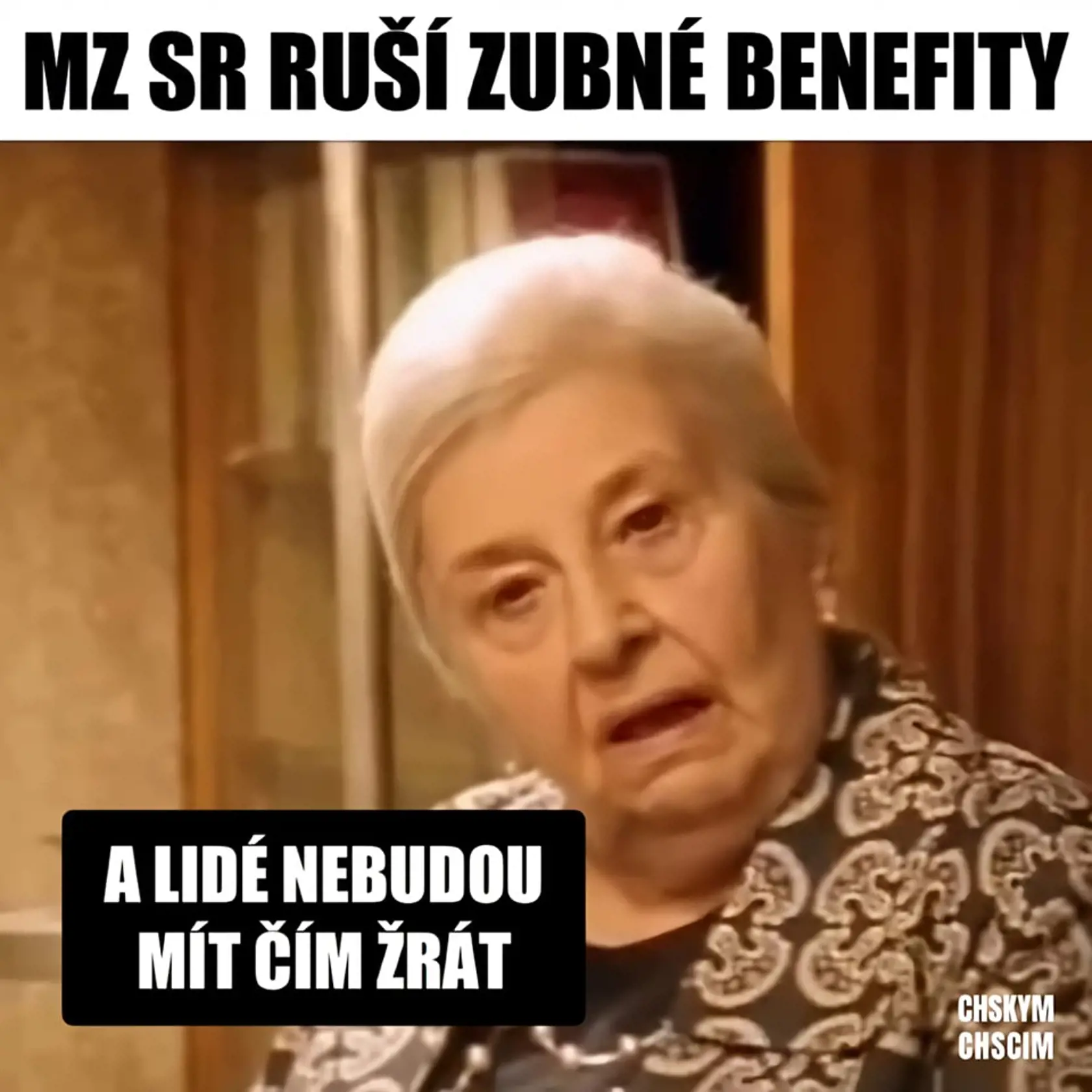 Internet satiricky reaguje na aktuálne zrušené zubné benefity.