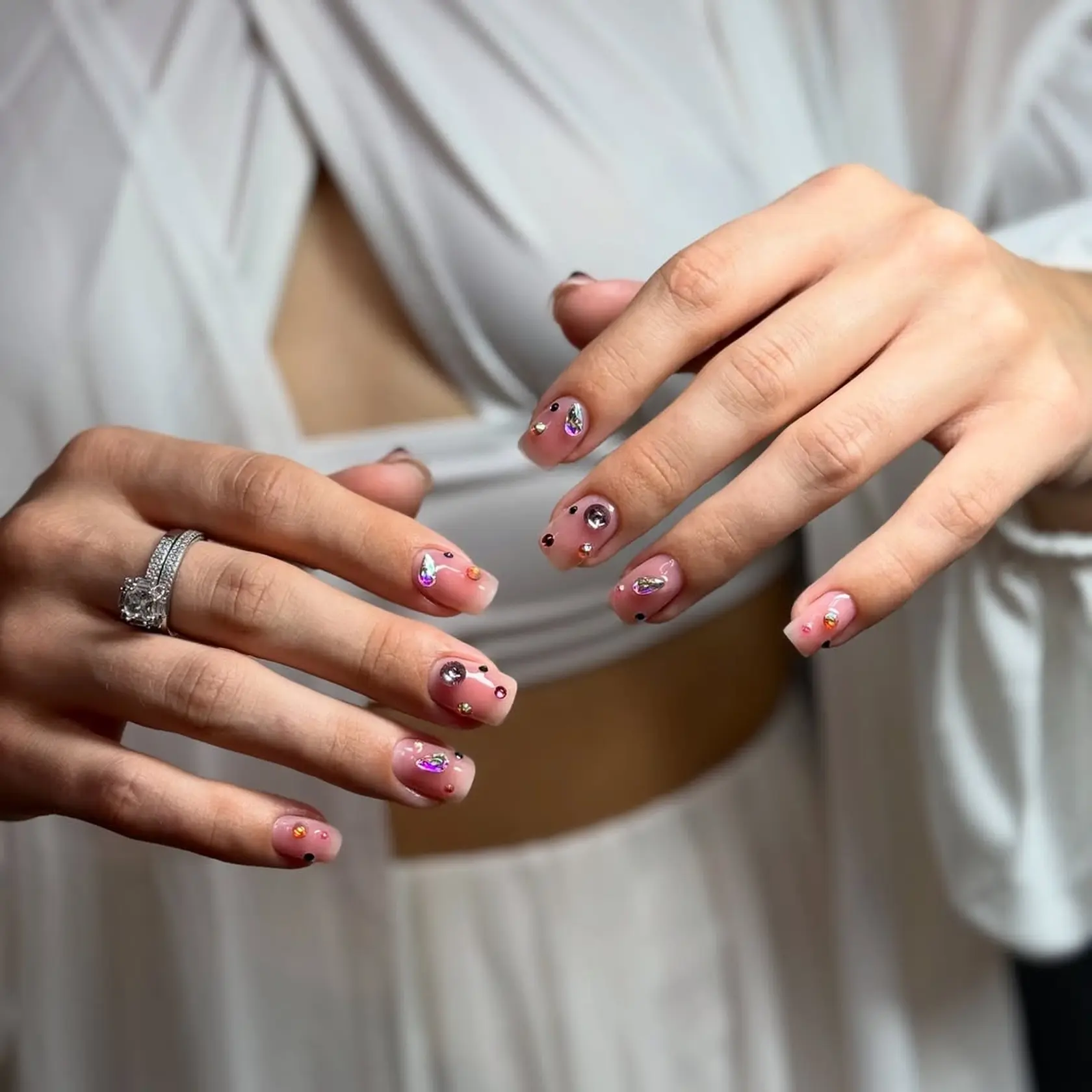 Dubajské nechty od @marichka_nails_dubai
