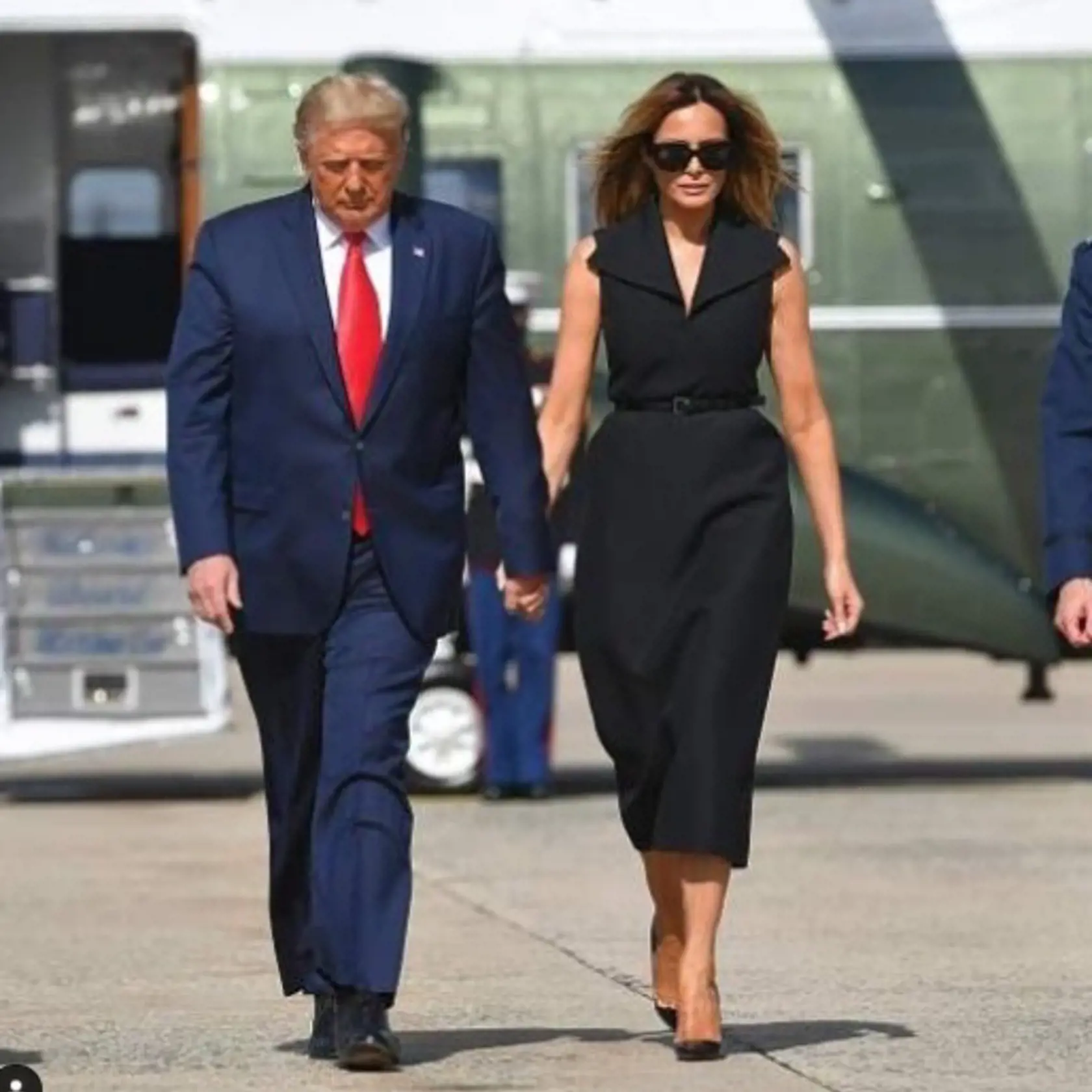 Melania Trump a Donald Trump.