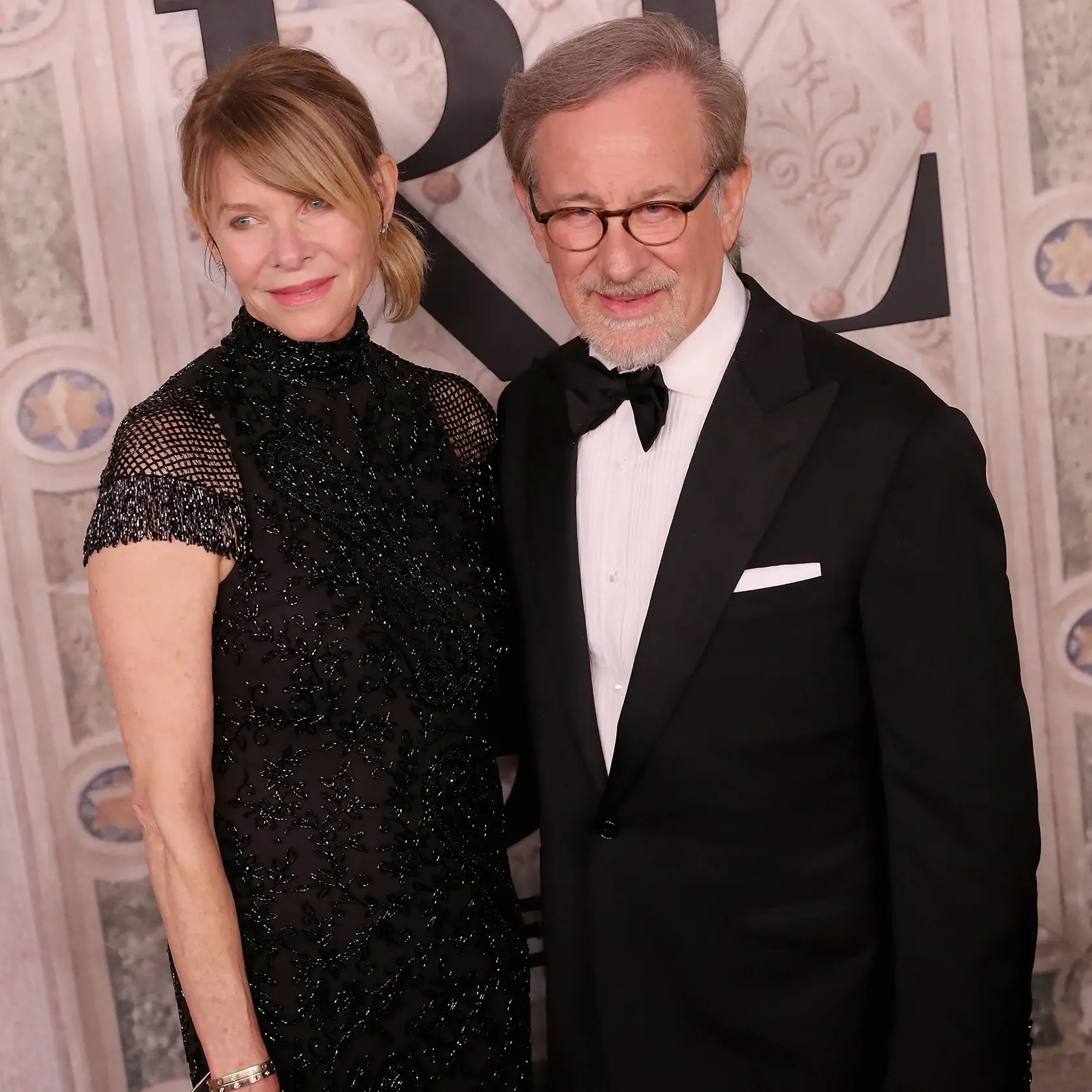 Steven Spielberg s manželkou.