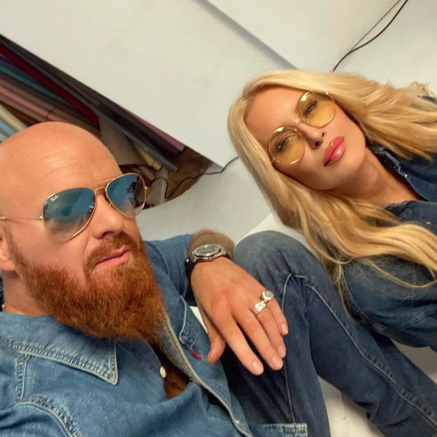 Simona Krainová a Karel Vágner