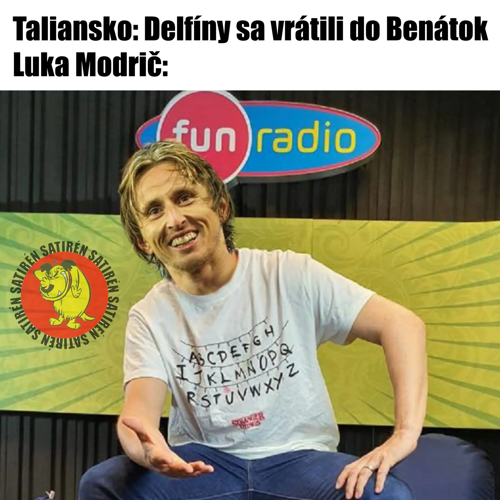 Luka Modrič alias Sajfa naspäť vo Fun radiu.