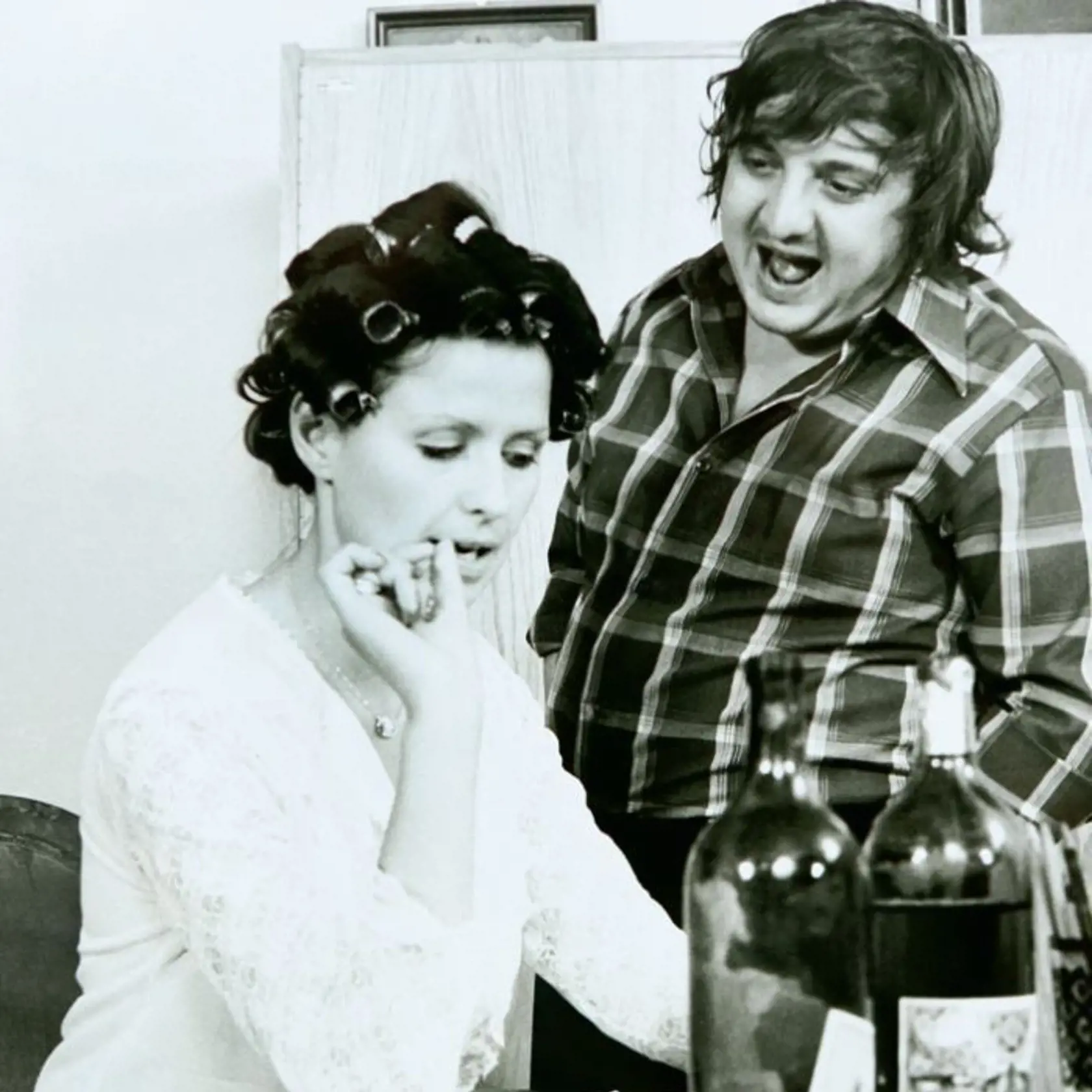Eva Máziková a Marián Labuda vo filme Budík.