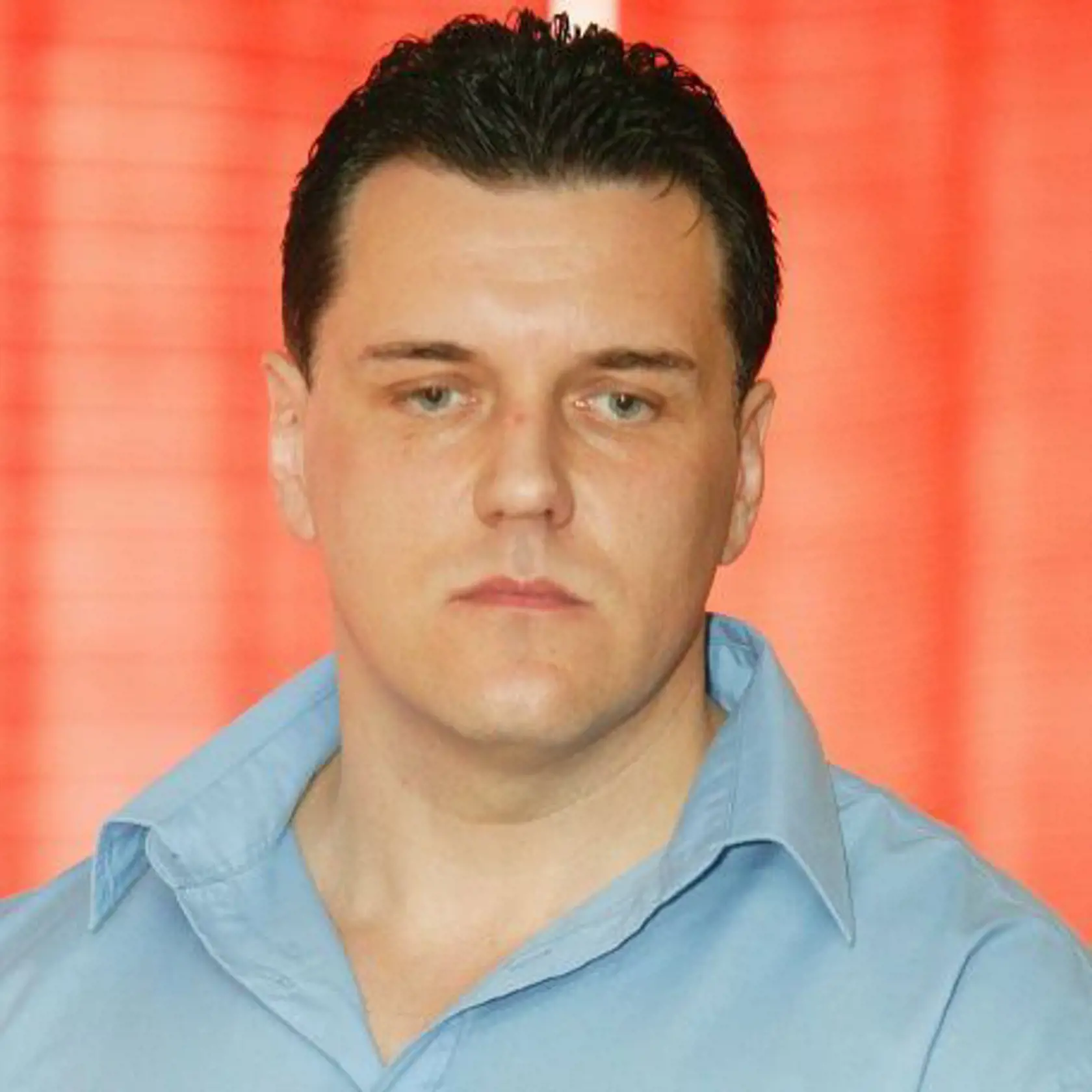 Černák na začiatku odpykávania si trestu.