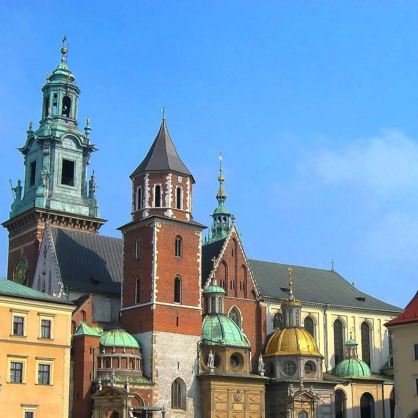 Hrad Wawel v Krakove