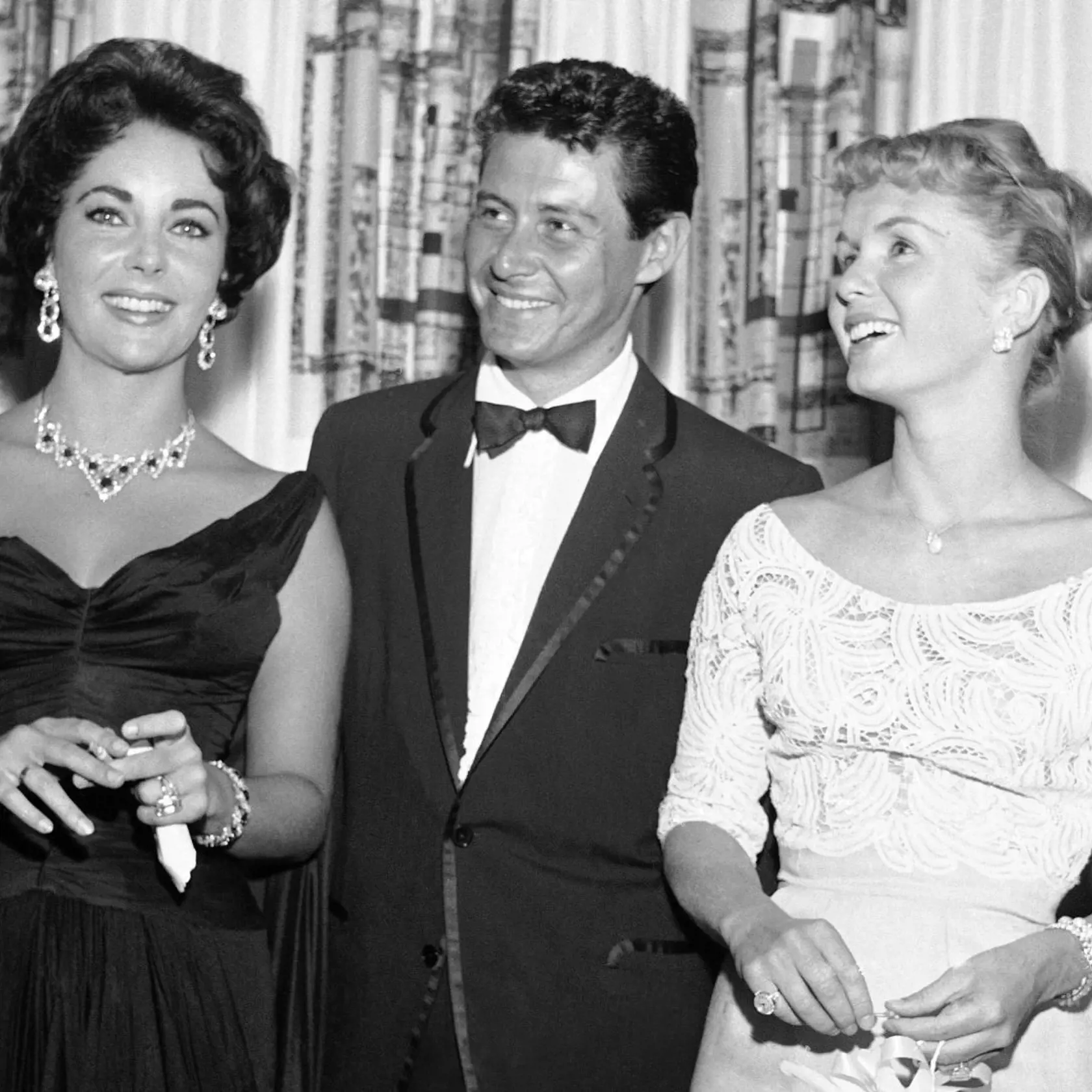 Liz Taylor a jej štvrtý manžel Eddie Fisher.
