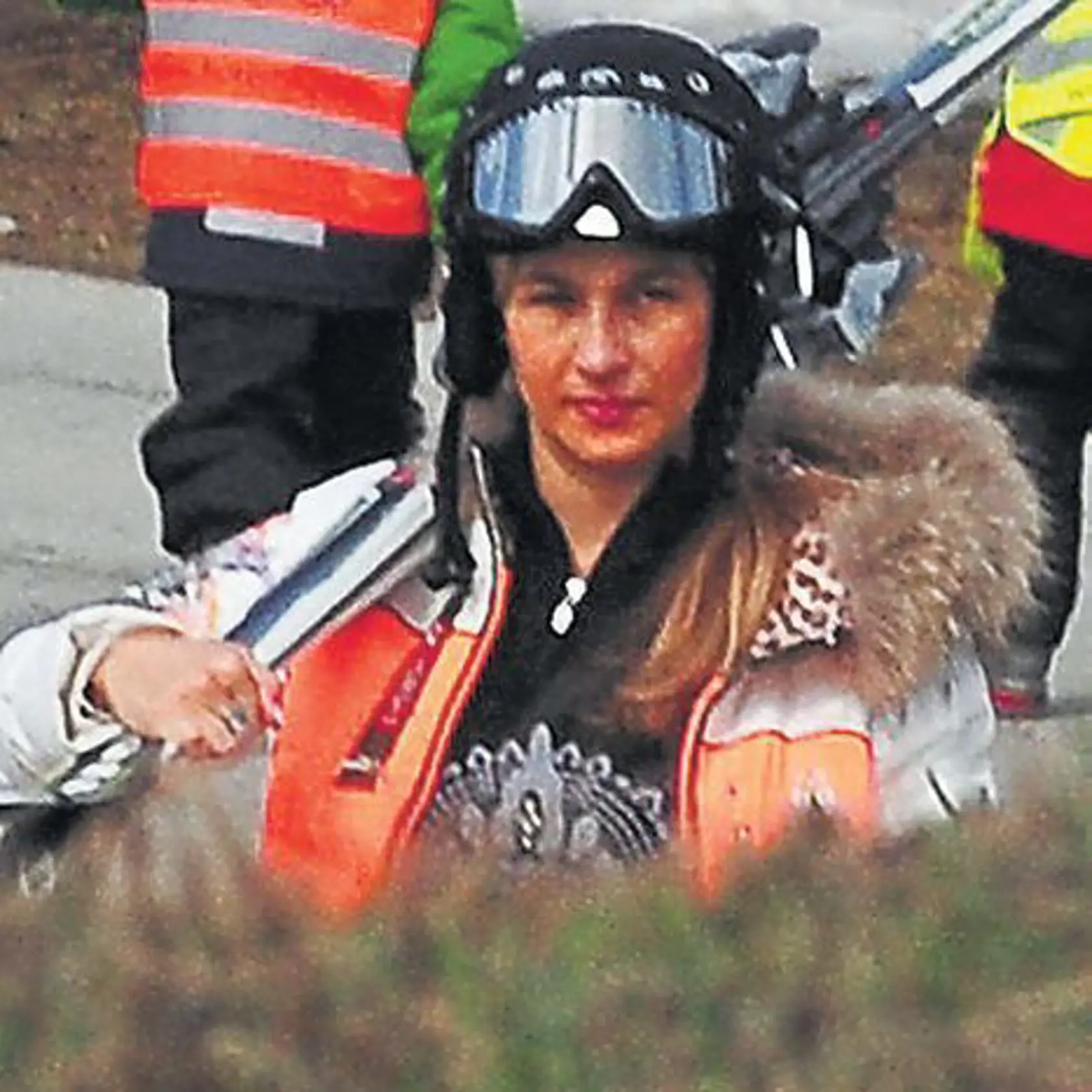 Monika Marešová si aj zalyžovala.
