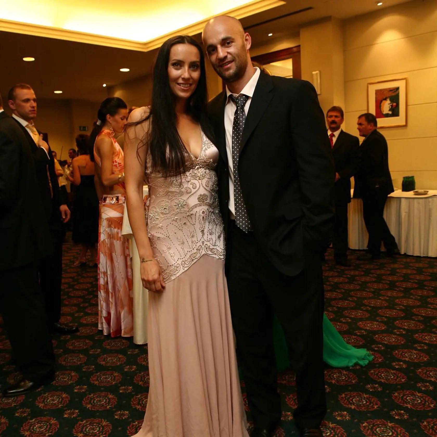 Pavol Demitra s manželkou Majkou.