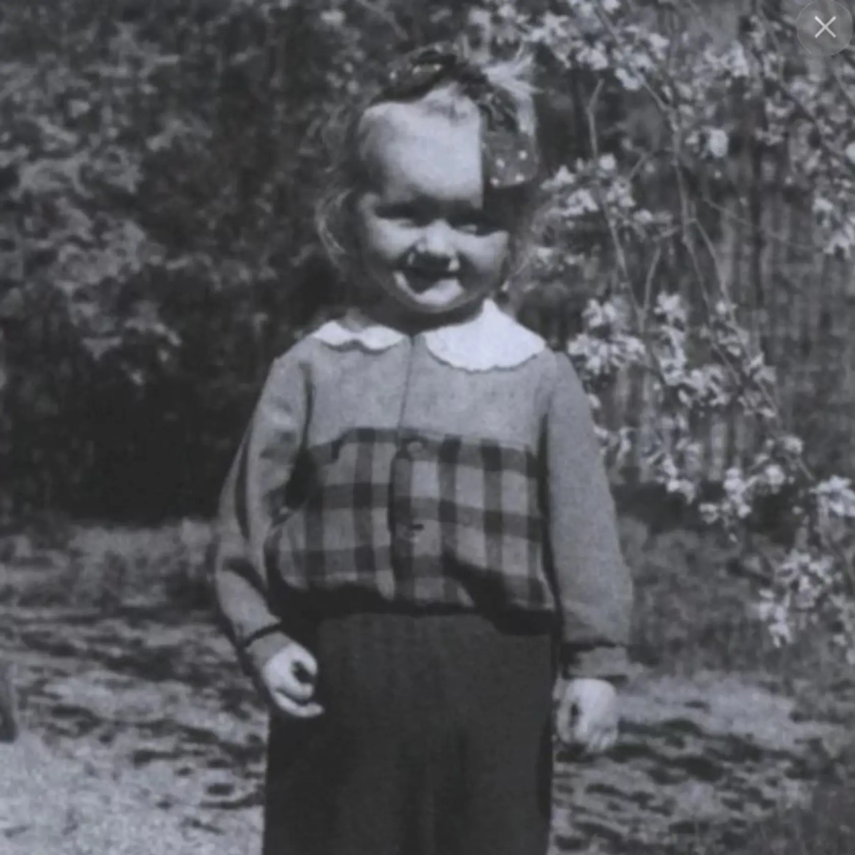 Helena Vondráčková ako dieťa.