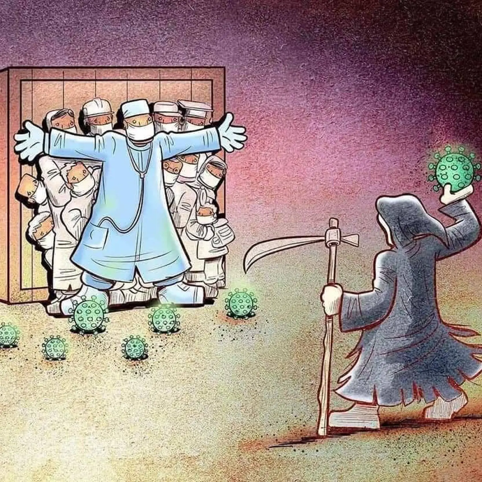 Karikatúra, ktorá nepotrebuje vysvetlenie.