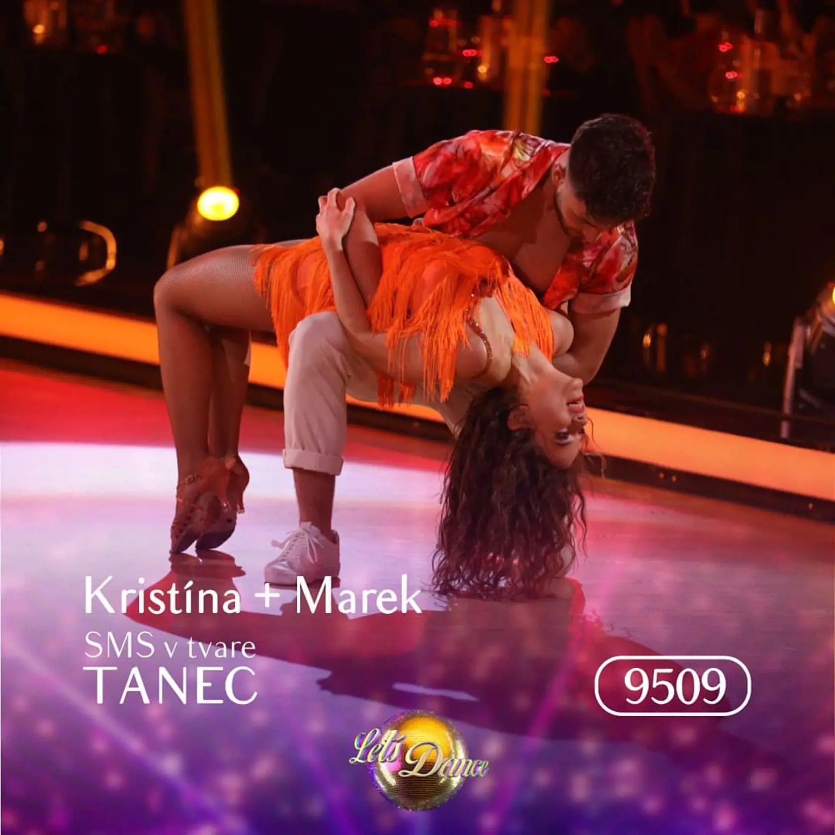 6. kolo Let's Dance: Vystúpenie Kristíny Svarinskej.