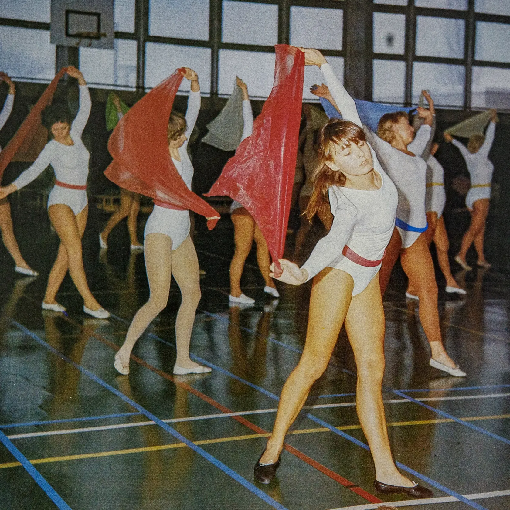 Reprotofografia z publikácie Česko-slovenská spartakiáda 1985.