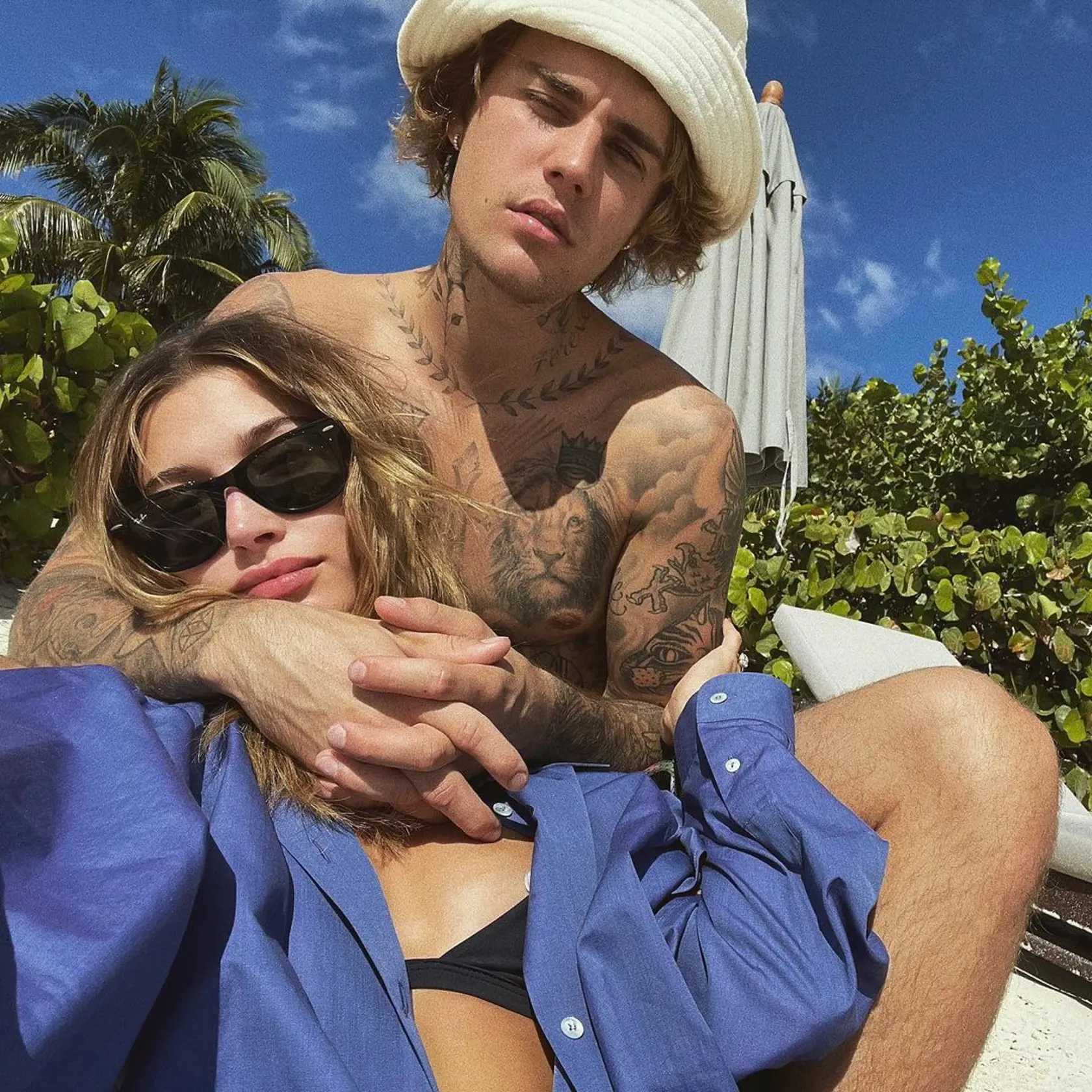 Spevák Justin Bieber a modelka Hailey Bieber