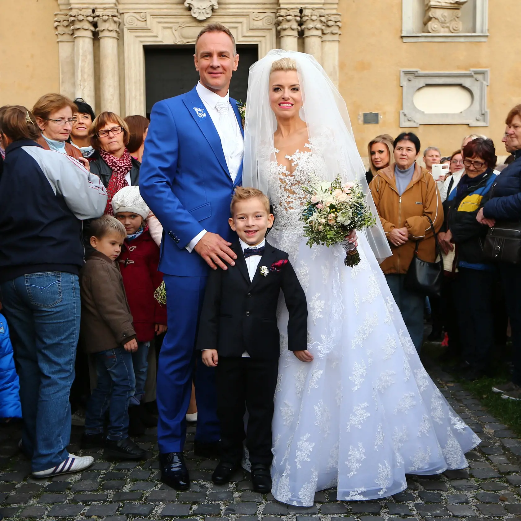 Október 2015: Svadba Zlatice Puškárovej a Patrika Švajdu v Trnave.