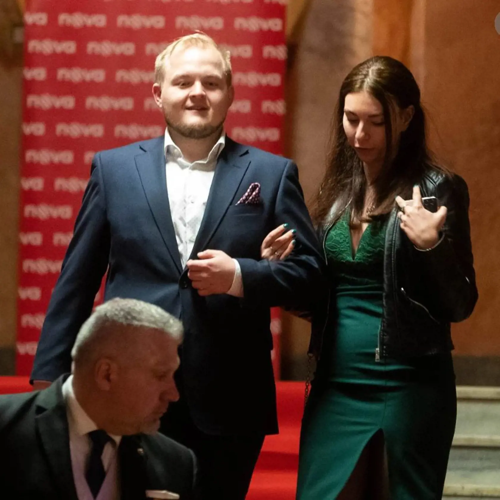 Artur Štaidl na premiére seriálu Iveta v roku 2023.