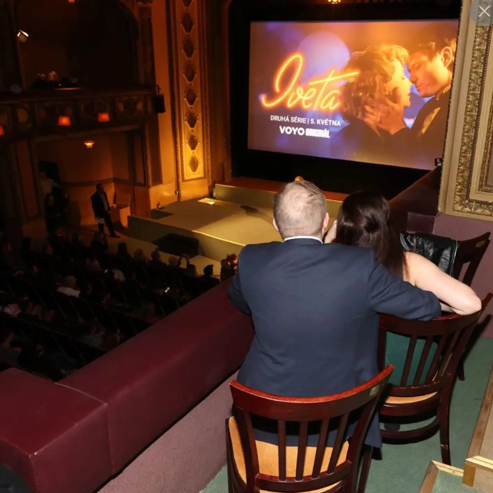 Artur Štaidl na premiére seriálu Iveta v roku 2023.