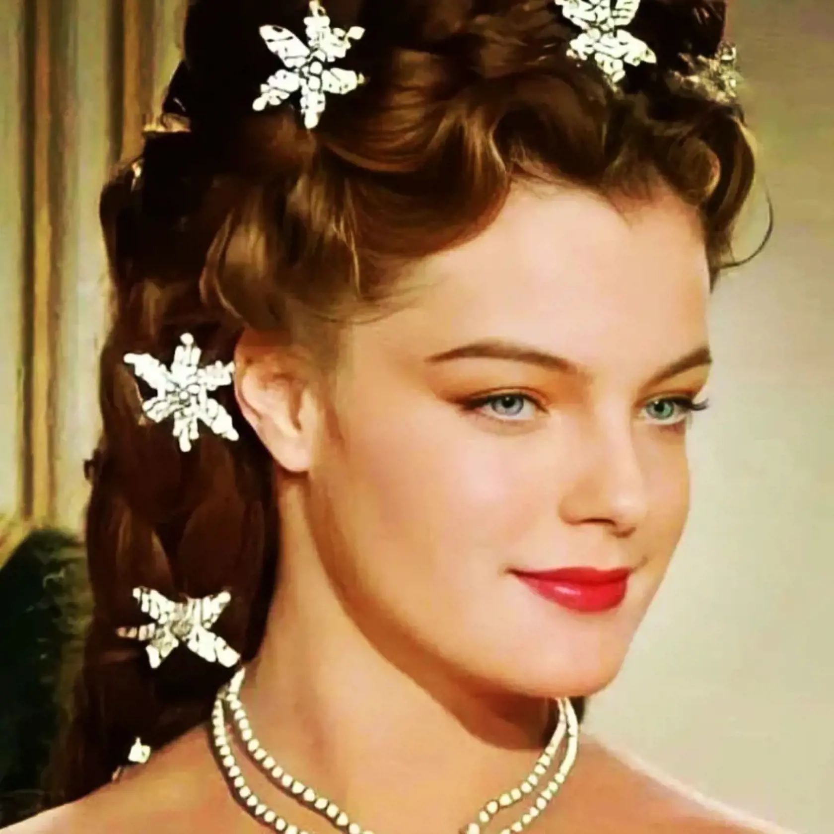 Francúzsko-rakúska herečka Romy Schneider.