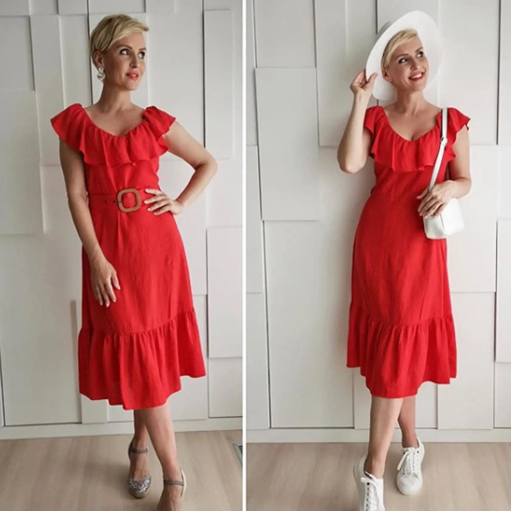 Moderátorka sa zahrala na modelku.