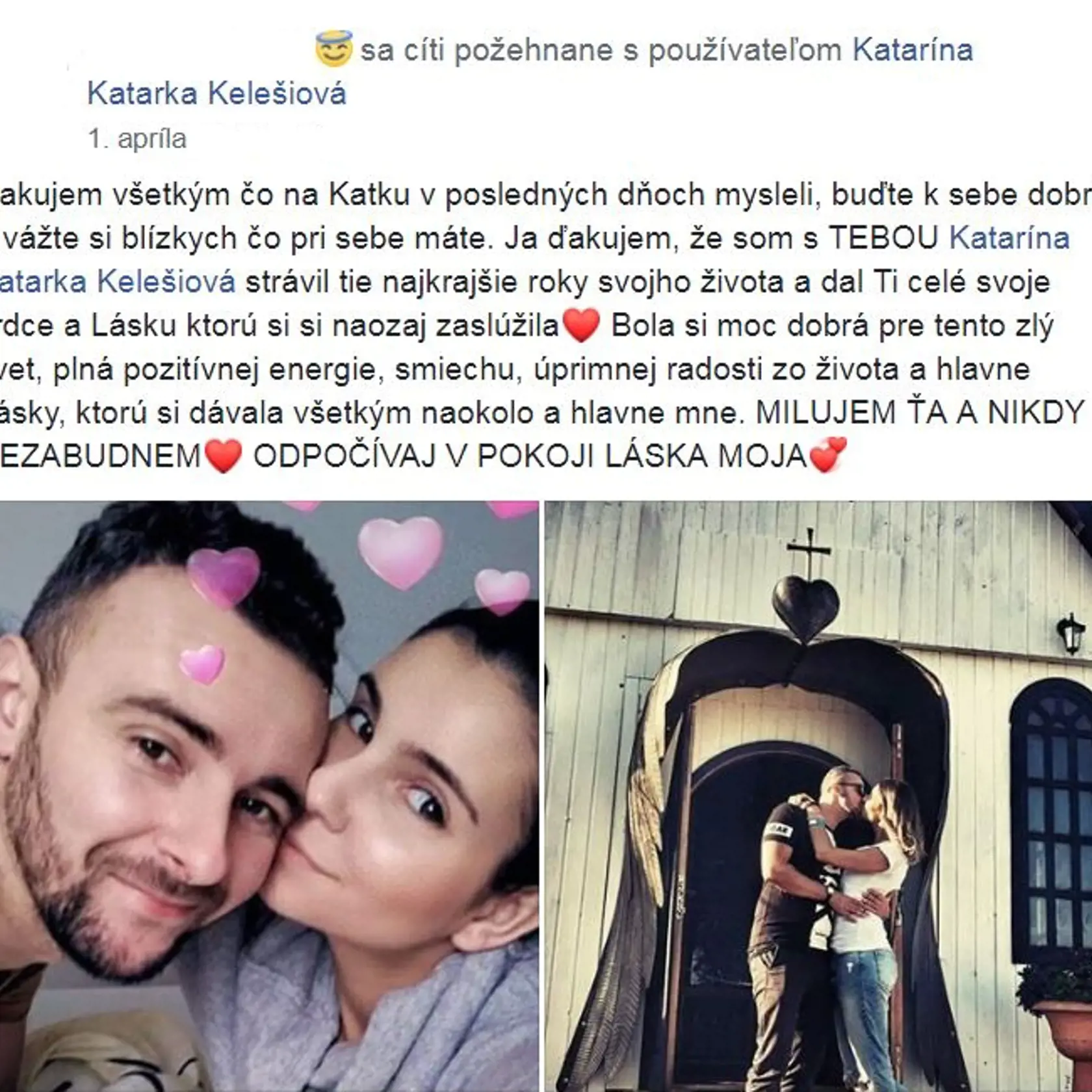 V deň kedy Katka vydýchla naposledy jej Filip poslal odkaz plný lásky.