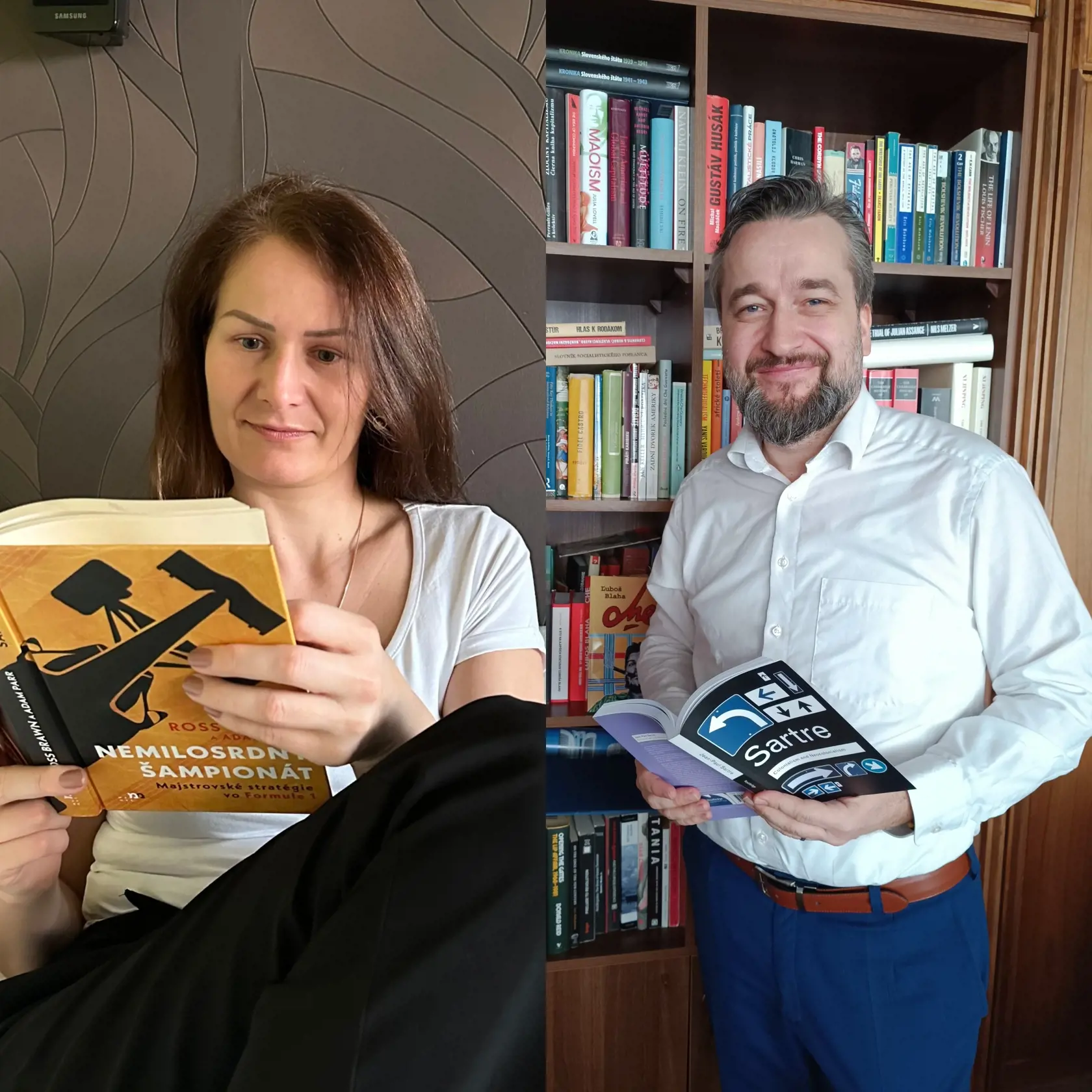 Martina Holečková a Ľuboš Blaha